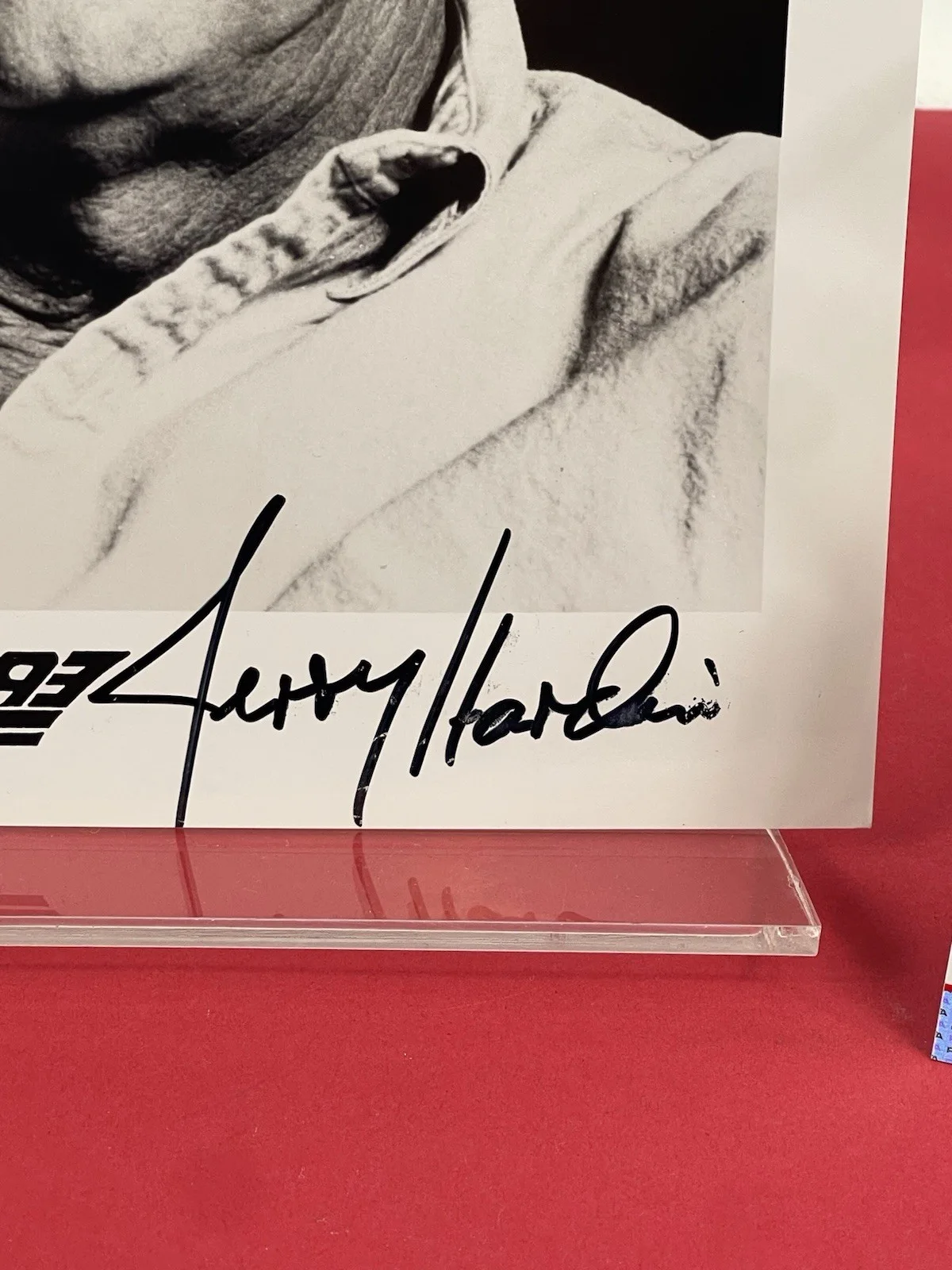 Armin Shimmerman — Jerry Harden Star Trek NG & Voyager Signed Black & White Photo PSA Authenticated, изображение 2