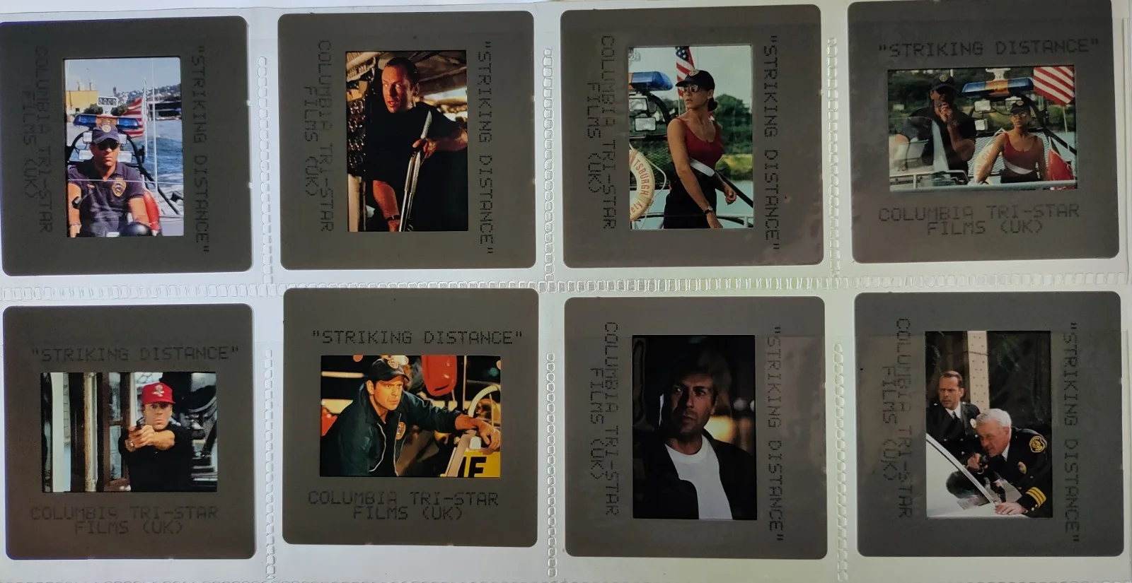 Striking Distance (1993) - Rare Original UK Press Kit Bruce Willis Action Movie, изображение 3