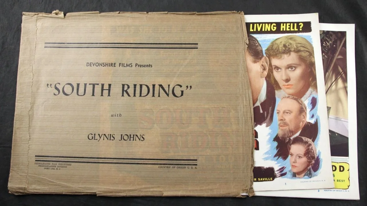 SET of 8 ORIGINAL LOBBY CARDS DEVONSHIRE FILMS SOUTH RIDING GLYNIS JOHNS 1947, image 3