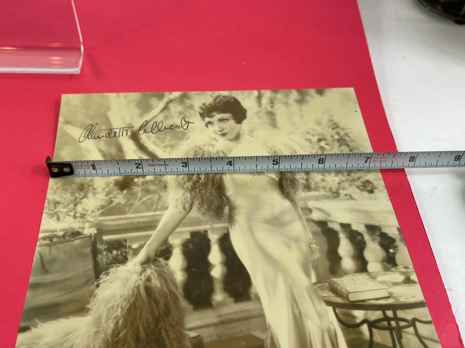 Claudette Colbert (RIP, 1996 ) PSA COA Certified Authentic Hand Signed 7x9, image 4