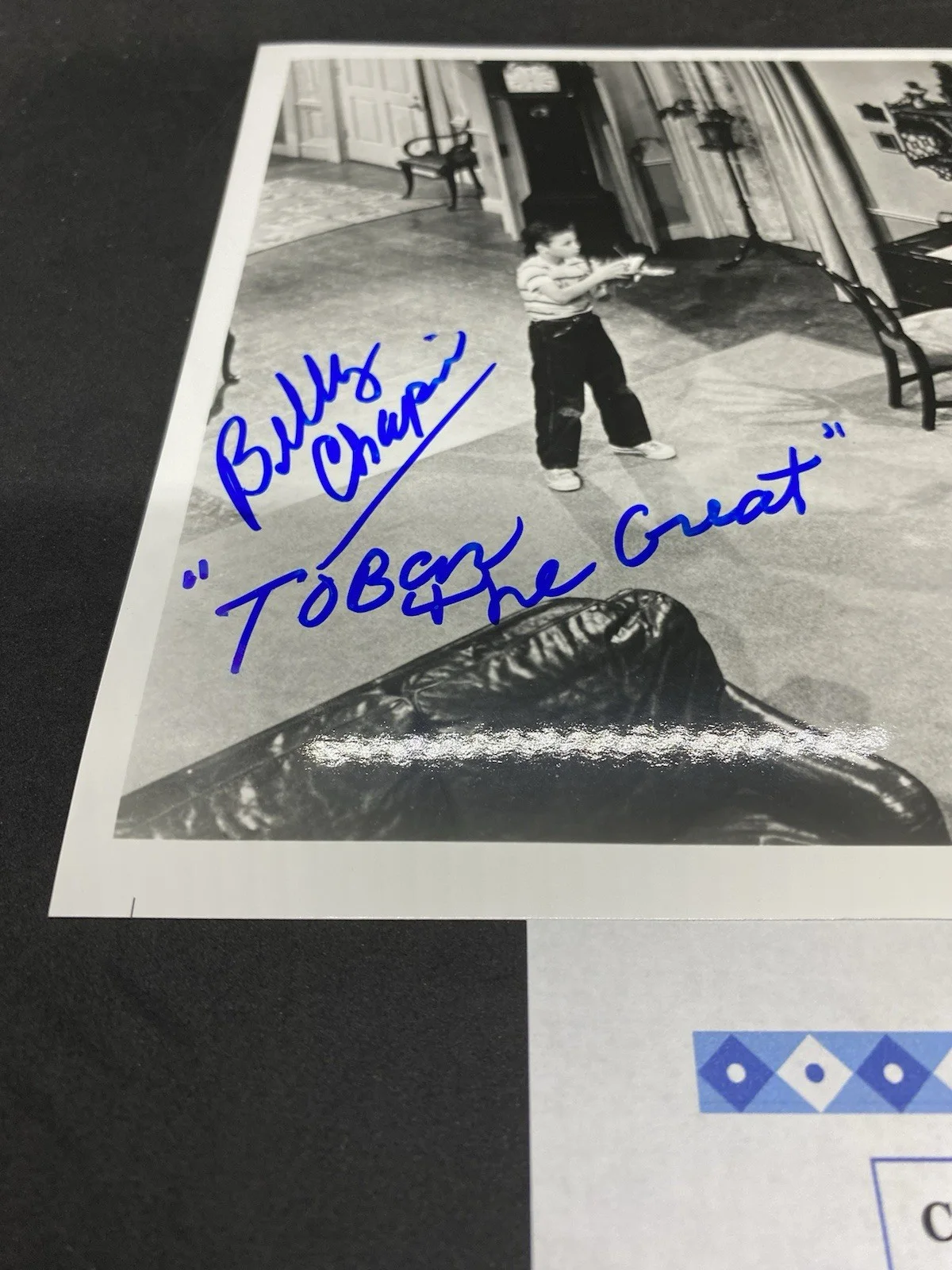 Billy Chapin Signed Autograph Photo with Certificate Of Authenticity 8x10, изображение 2