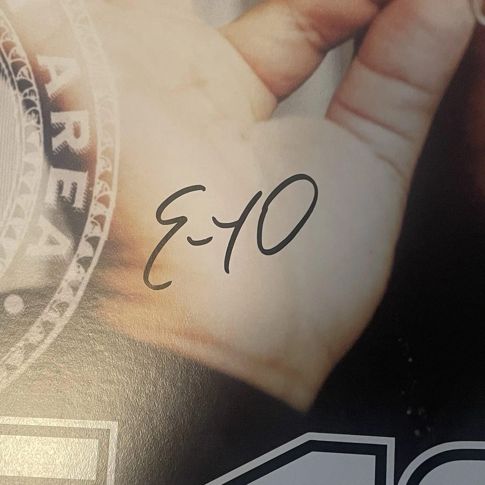 E-40 Signed My Ghetto Report Card LP Vinyl PSA/DNA COA Autographed Album, изображение 2