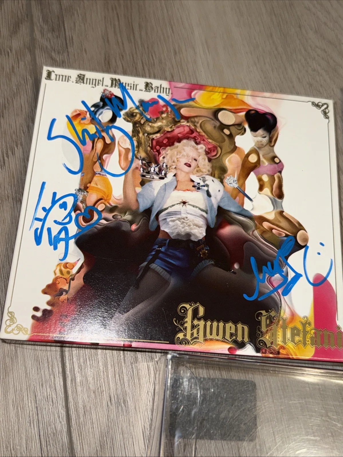 Gwen Stefani No Doubt Rare Cd Box Set Signed Love Music Angel Baby Y2K OG VTG, изображение 3