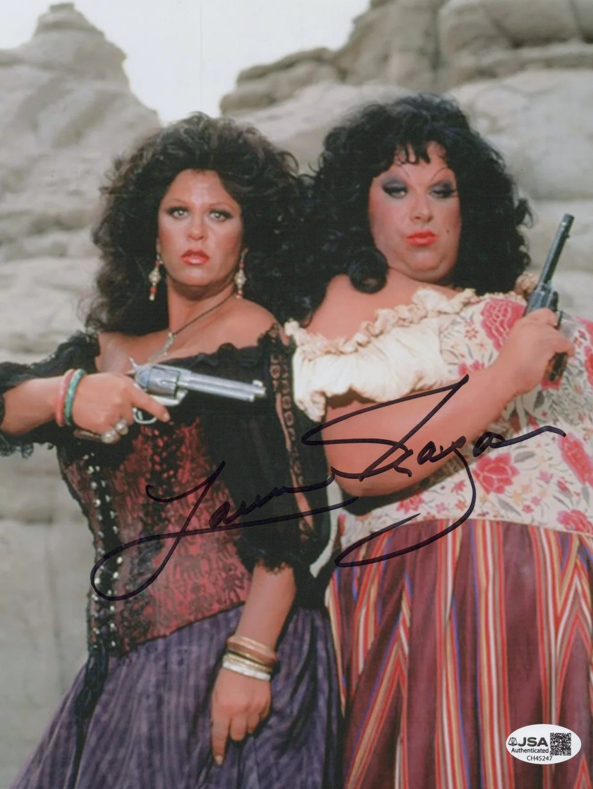Lainie Kazan — LAINIE KAZAN Signed 8x10 PHOTO LUST IN THE DUST Autograph MARGUERITA JSA COA