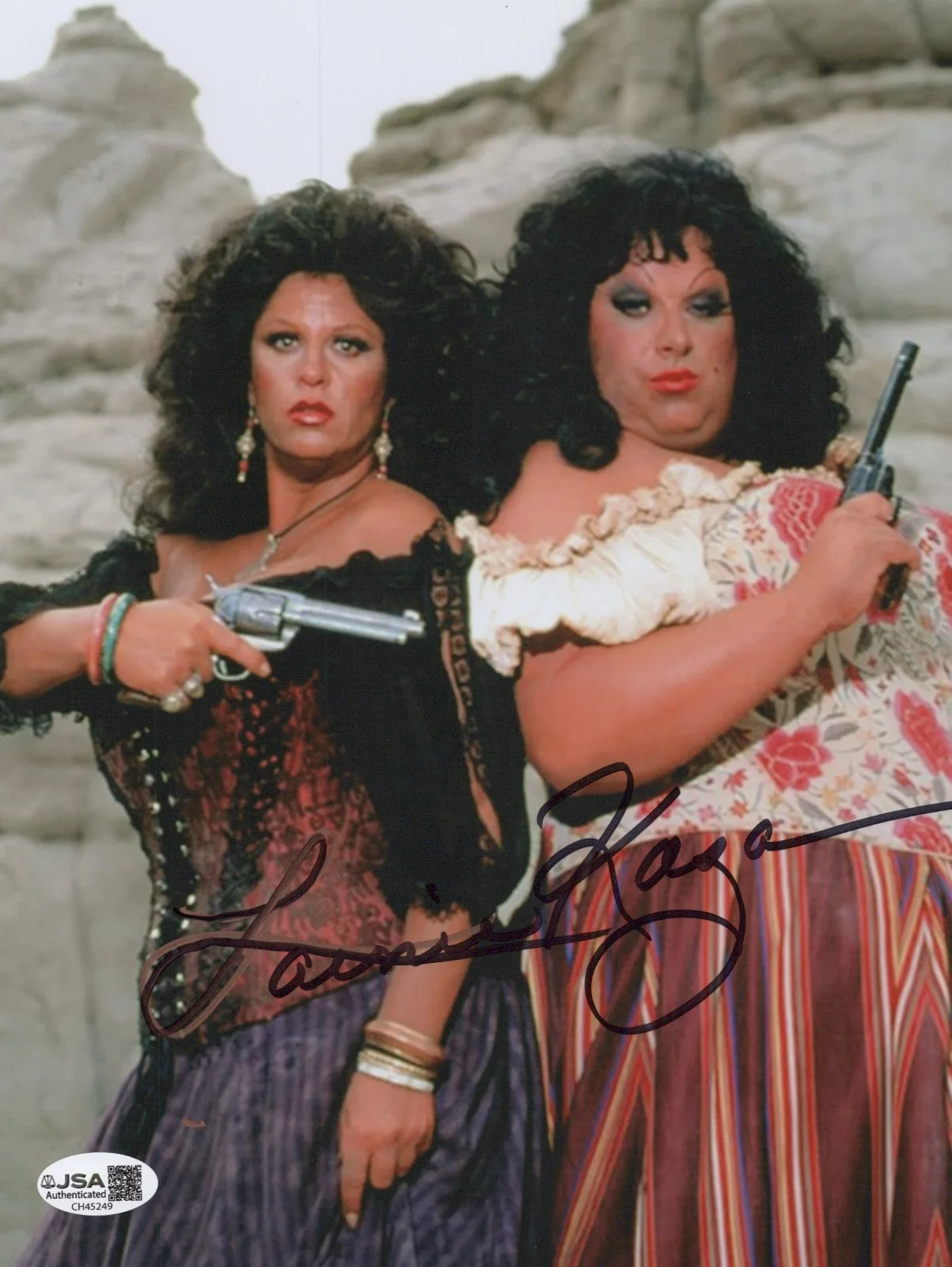 Lainie Kazan — LAINIE KAZAN Signed 8x10 PHOTO LUST IN THE DUST Autograph MARGUERITA JSA COA