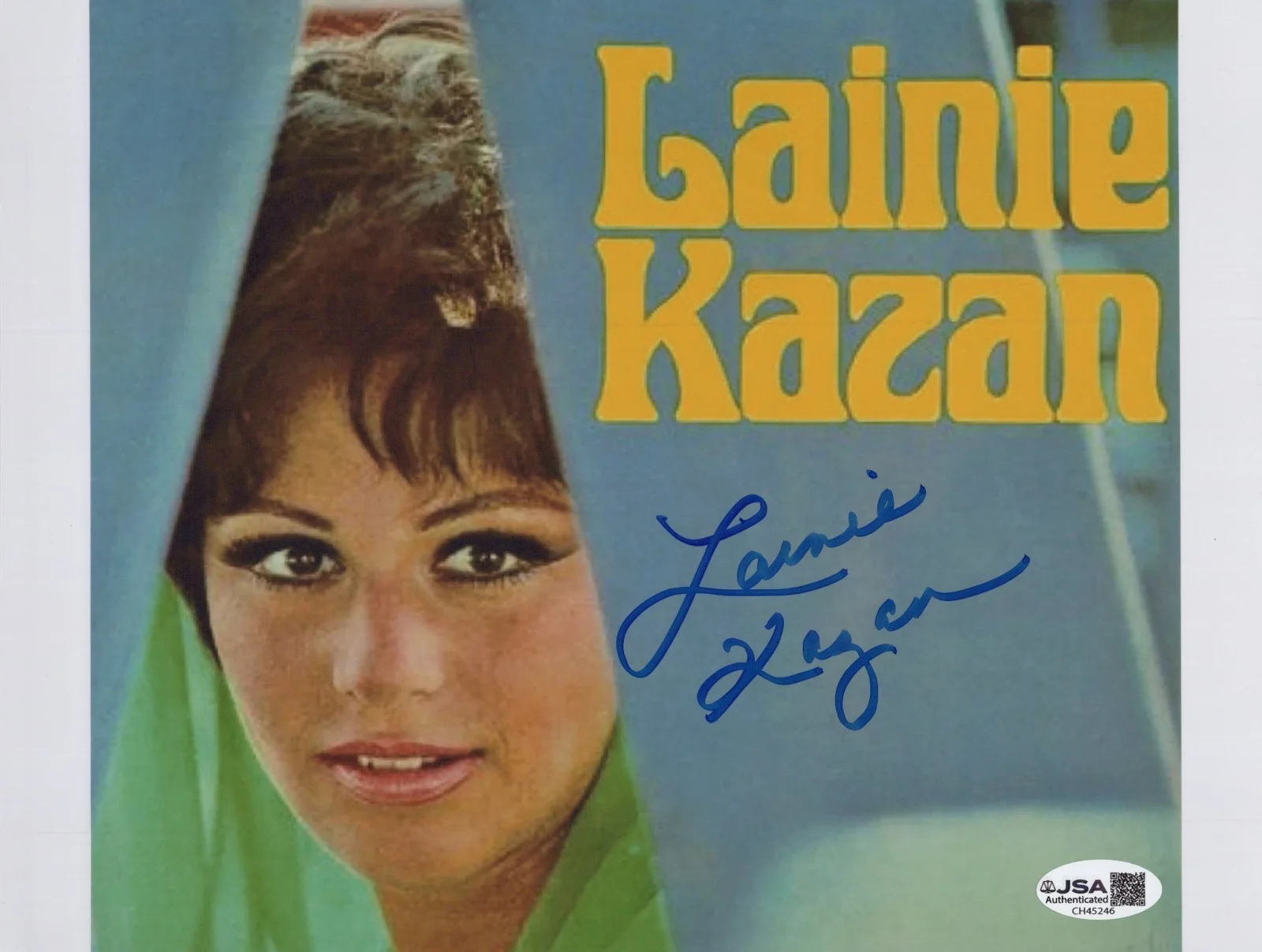 Lainie Kazan — LAINIE KAZAN Hand Signed 8x10 PHOTO ACTRESS & SINGER Autograph JSA COA CERT