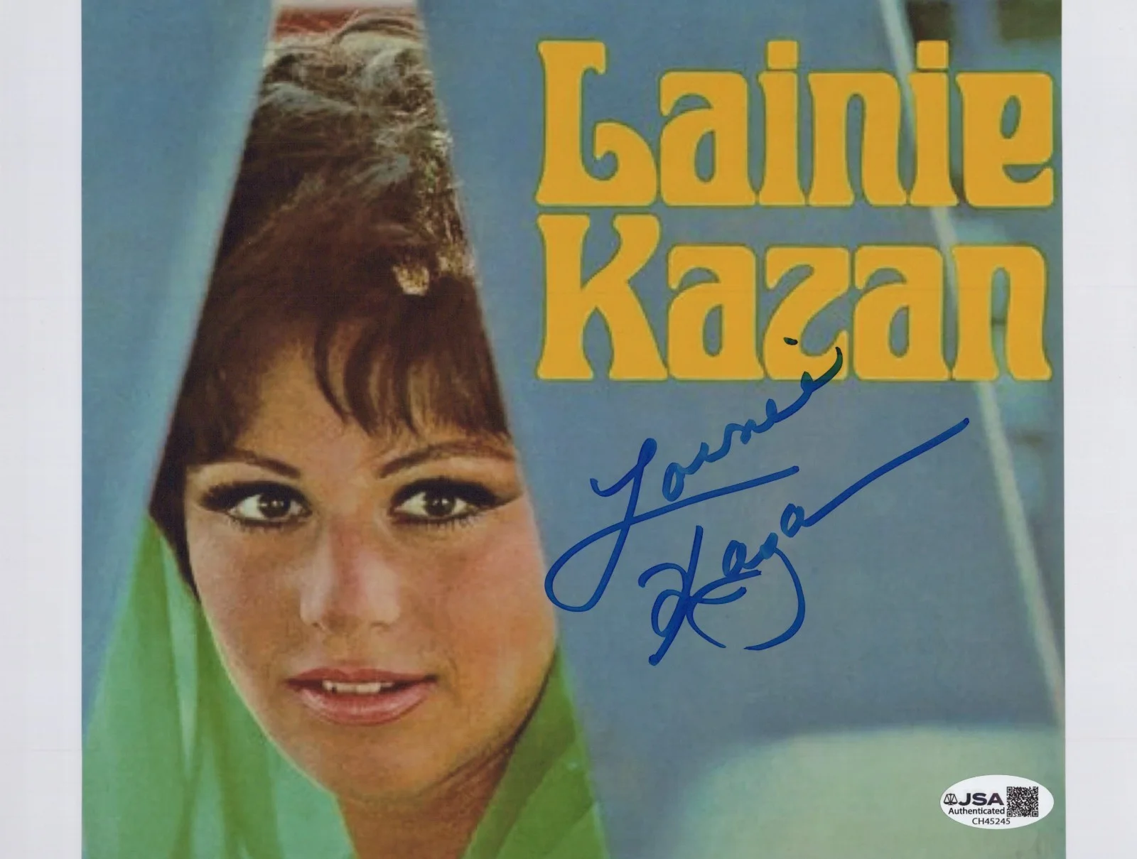 Lainie Kazan — LAINIE KAZAN Hand Signed 8x10 PHOTO ACTRESS & SINGER Autograph JSA COA CERT