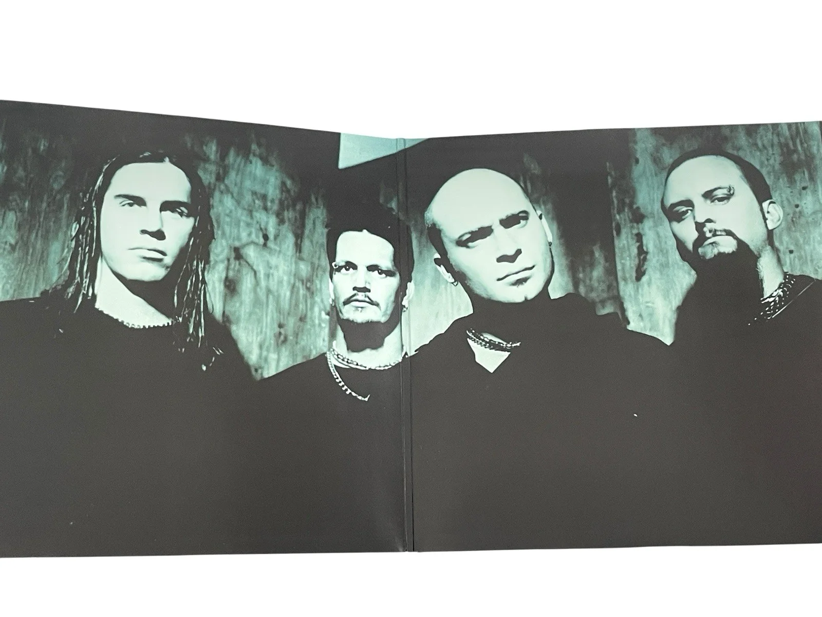 Disturbed Signed Down With The Sickness Limited Edition Reissue Green Vinyl ACOA, image 4