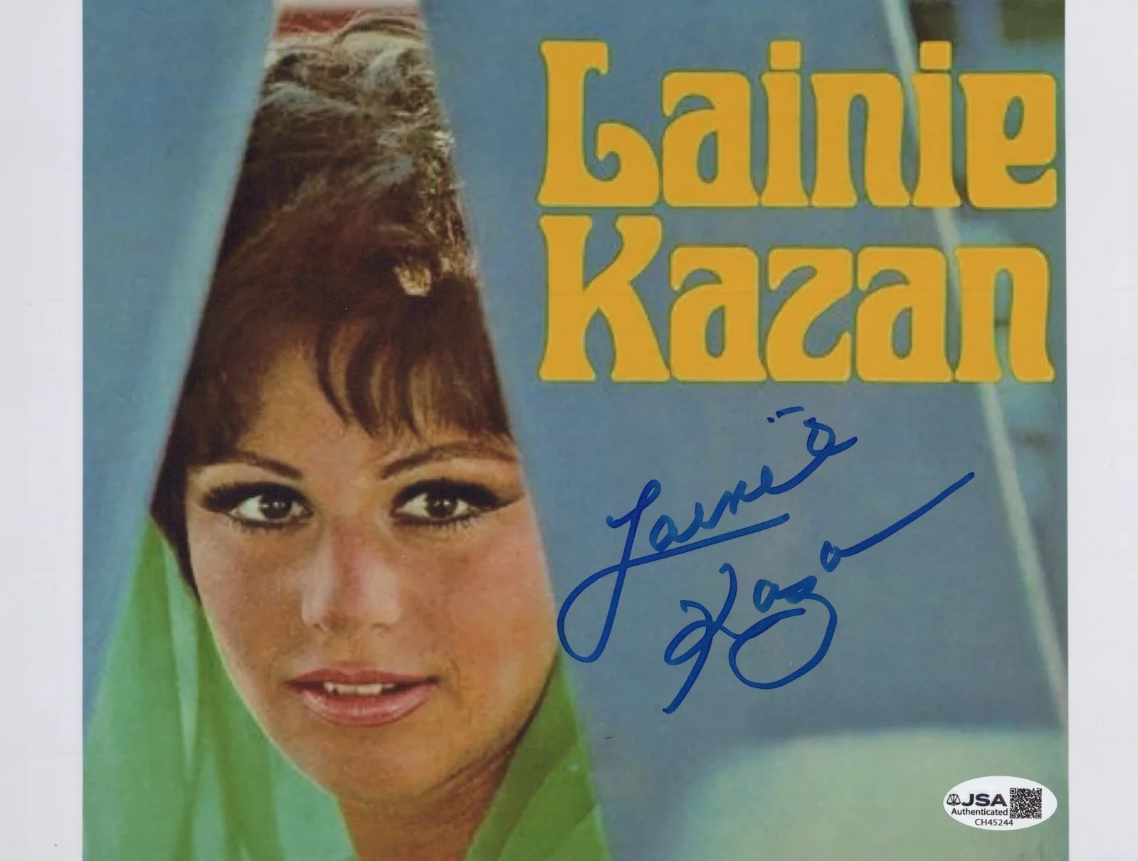 Lainie Kazan — LAINIE KAZAN Hand Signed 8x10 PHOTO ACTRESS & SINGER Autograph JSA COA CERT