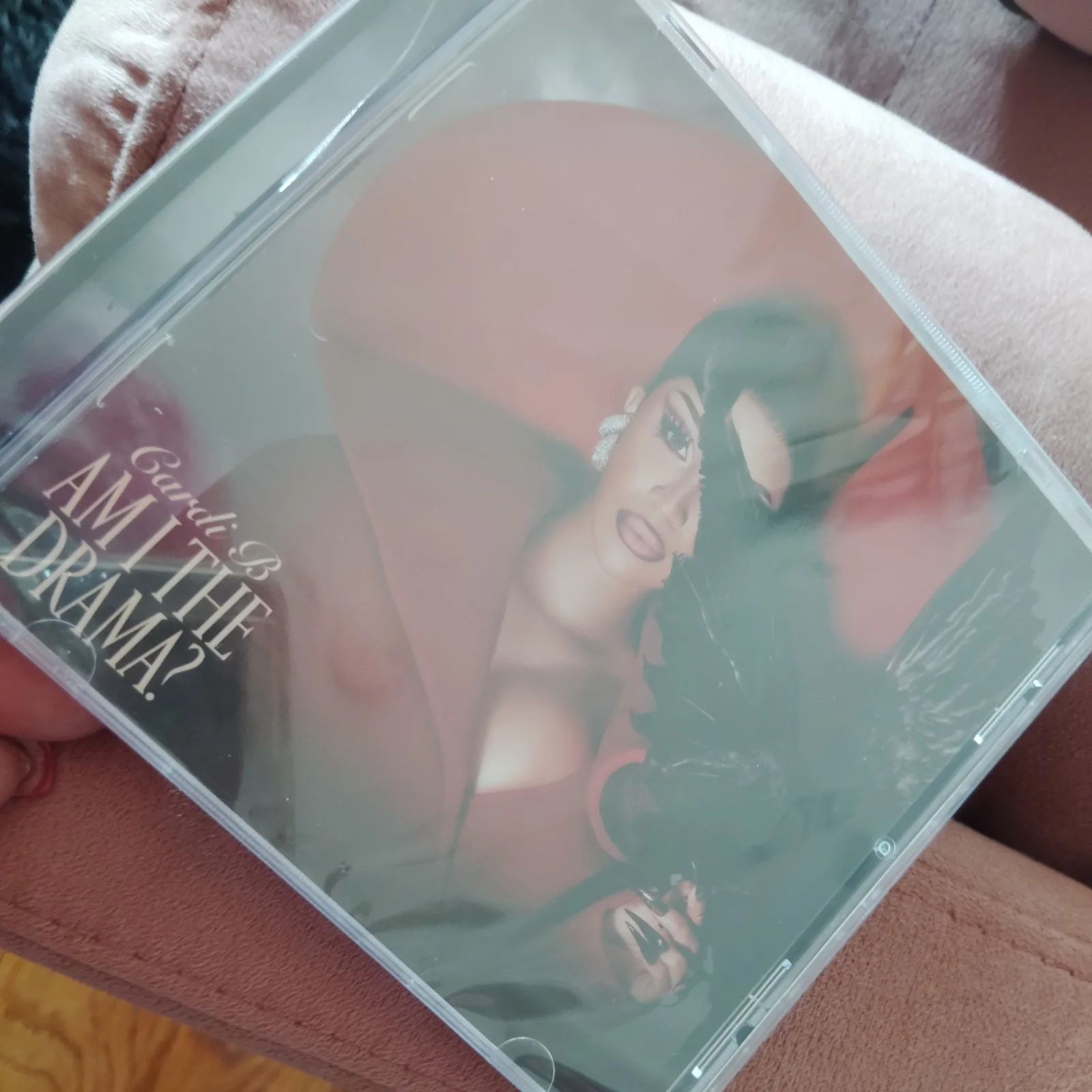 CARDI B - AM I THE DRAMA? - SIGNED CD - ALTERNATE COVER Autograph SEALED In Hand, image 2