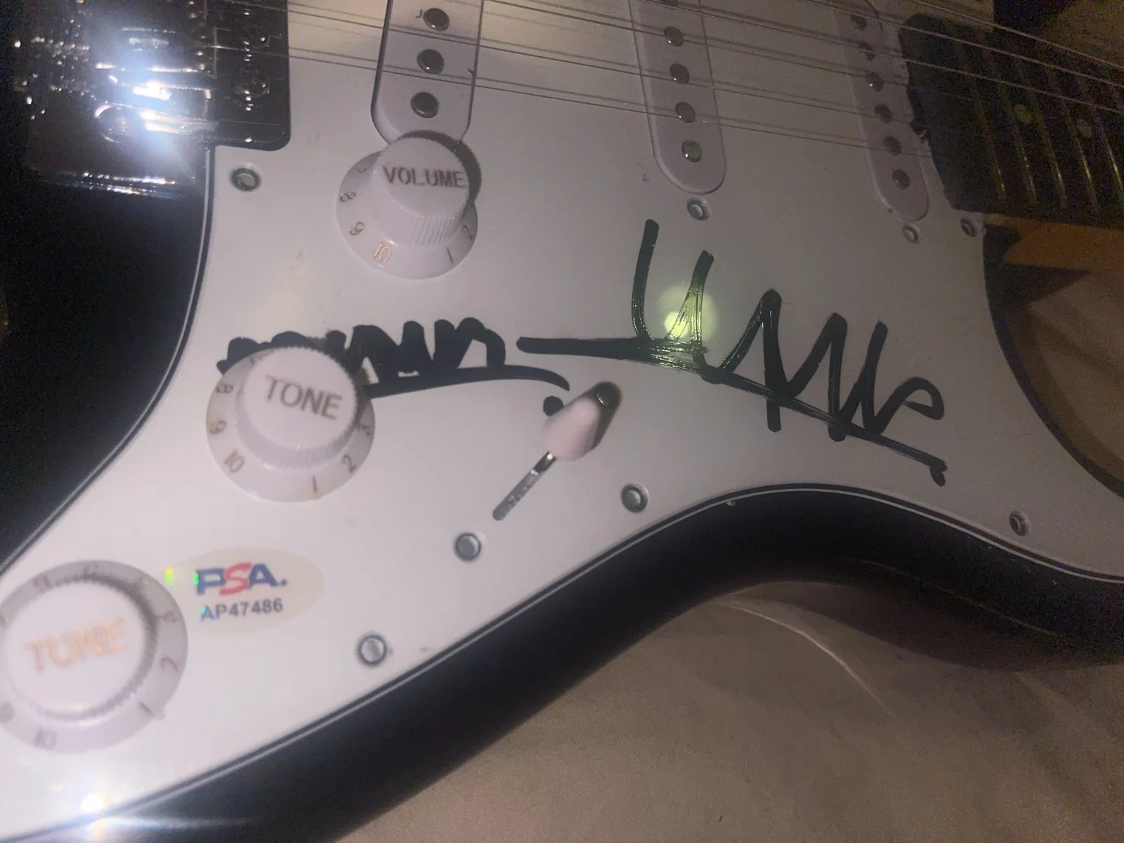 Liam Howlett The Prodigy Fat Of The Land Signed Electric Guitar PSA RARE, изображение 2
