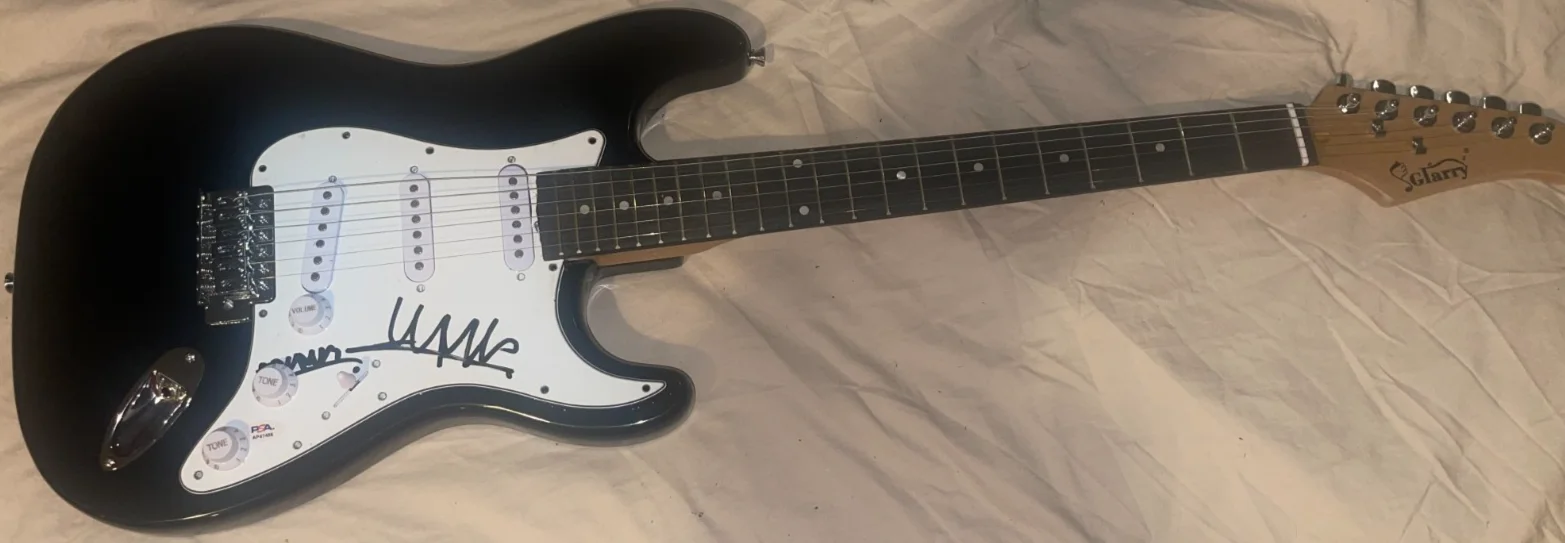 Liam Howlett The Prodigy Fat Of The Land Signed Electric Guitar PSA RARE, изображение 3