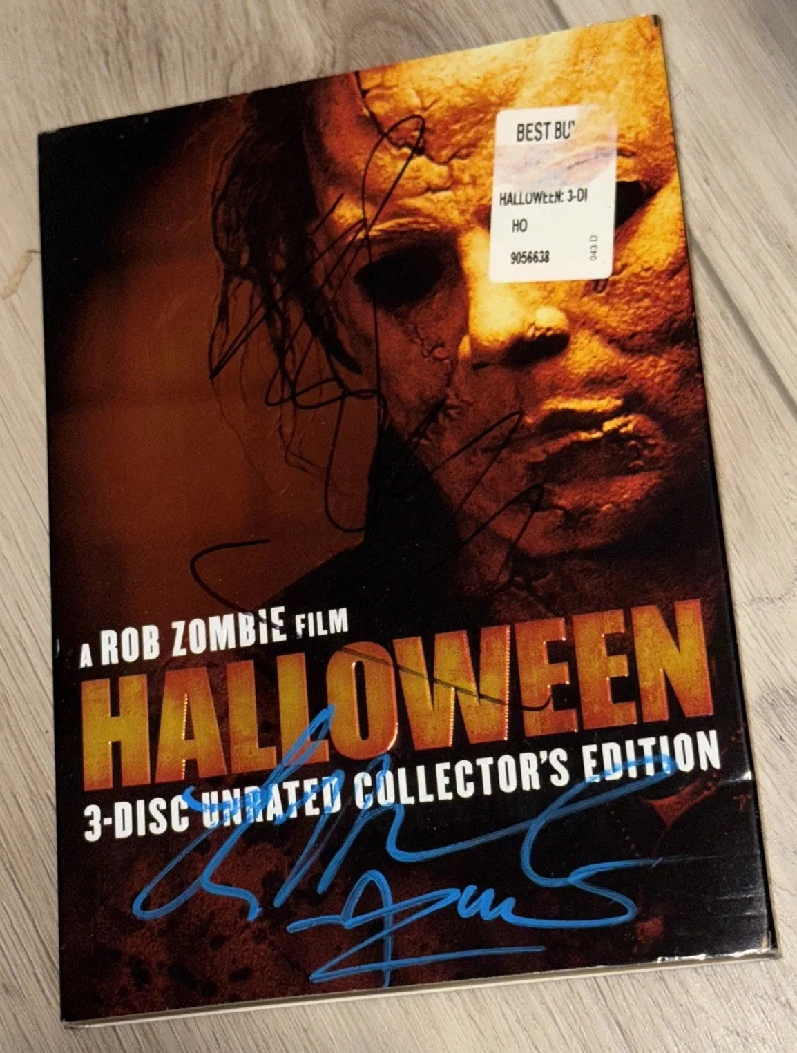 Rare 2007 Halloween Cast Signed DVD Autograph Rob Zombie Film Horror Scary Movie, изображение 4