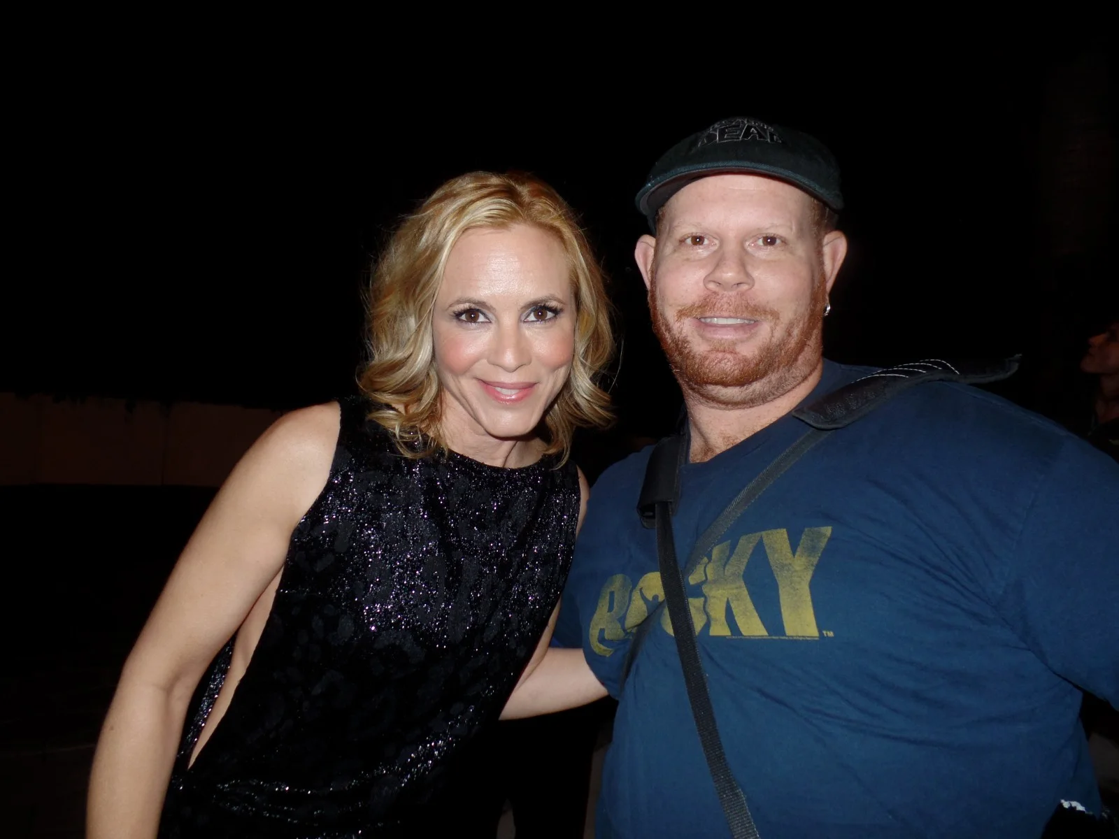 MARIA BELLO — Maria Bello Coyote Ugly matted signed index card with photo 11x17 #1 Lil, изображение 3