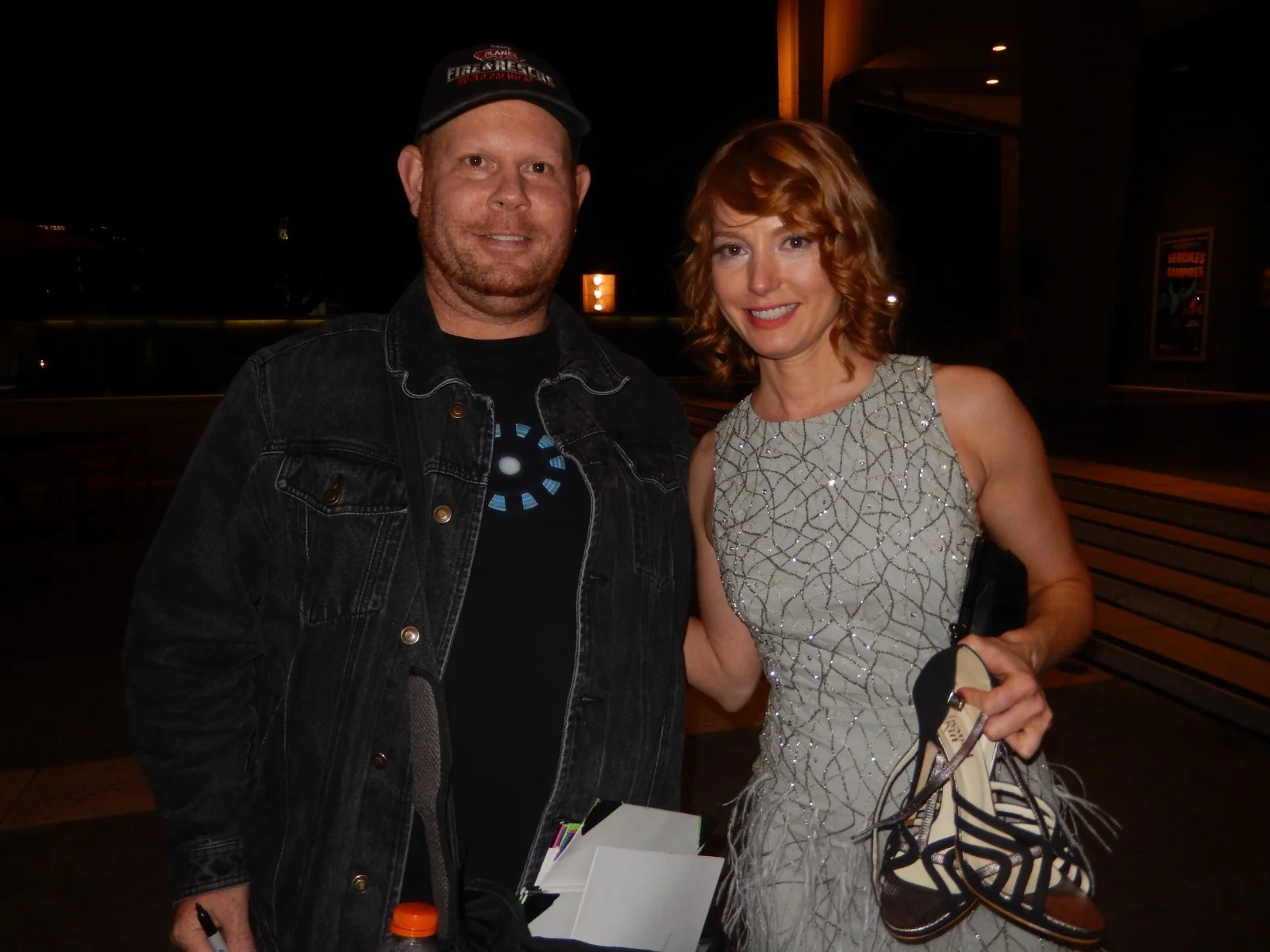 ALICIA WITT — Alicia Witt Dune matted signed index card with photo 11x17 #1 Alia, изображение 4
