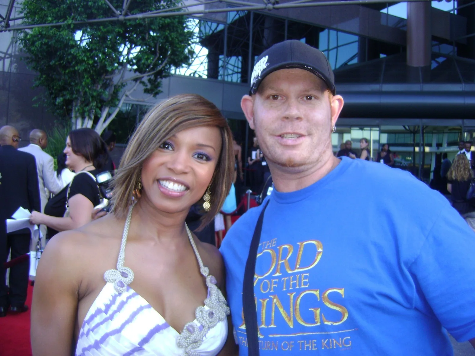 ELISE NEAL — Elise Neal Scream 2 matted signed index card with photo 11x17 #1 Hallie, image 5