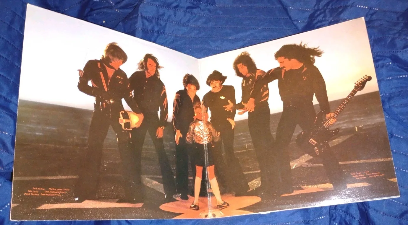 Mickey Thomas Signed LP Jefferson Starship Freedom At Point Zero, image 3