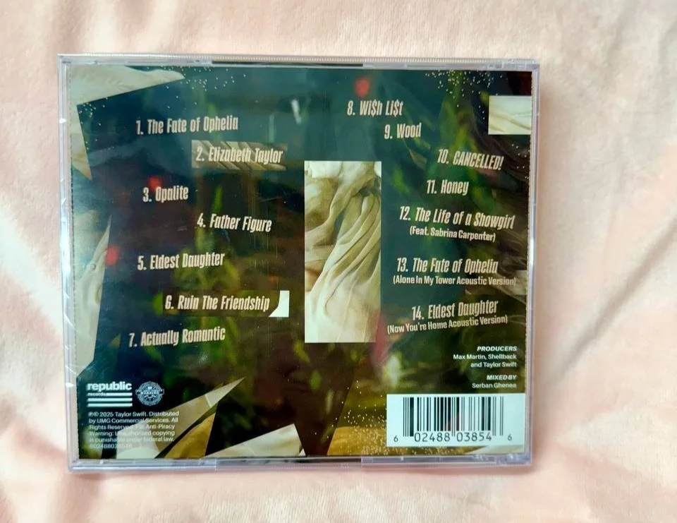 Taylor Swift The Life Of A Showgirl CD [SEALED] By Republic Records 2025, изображение 2