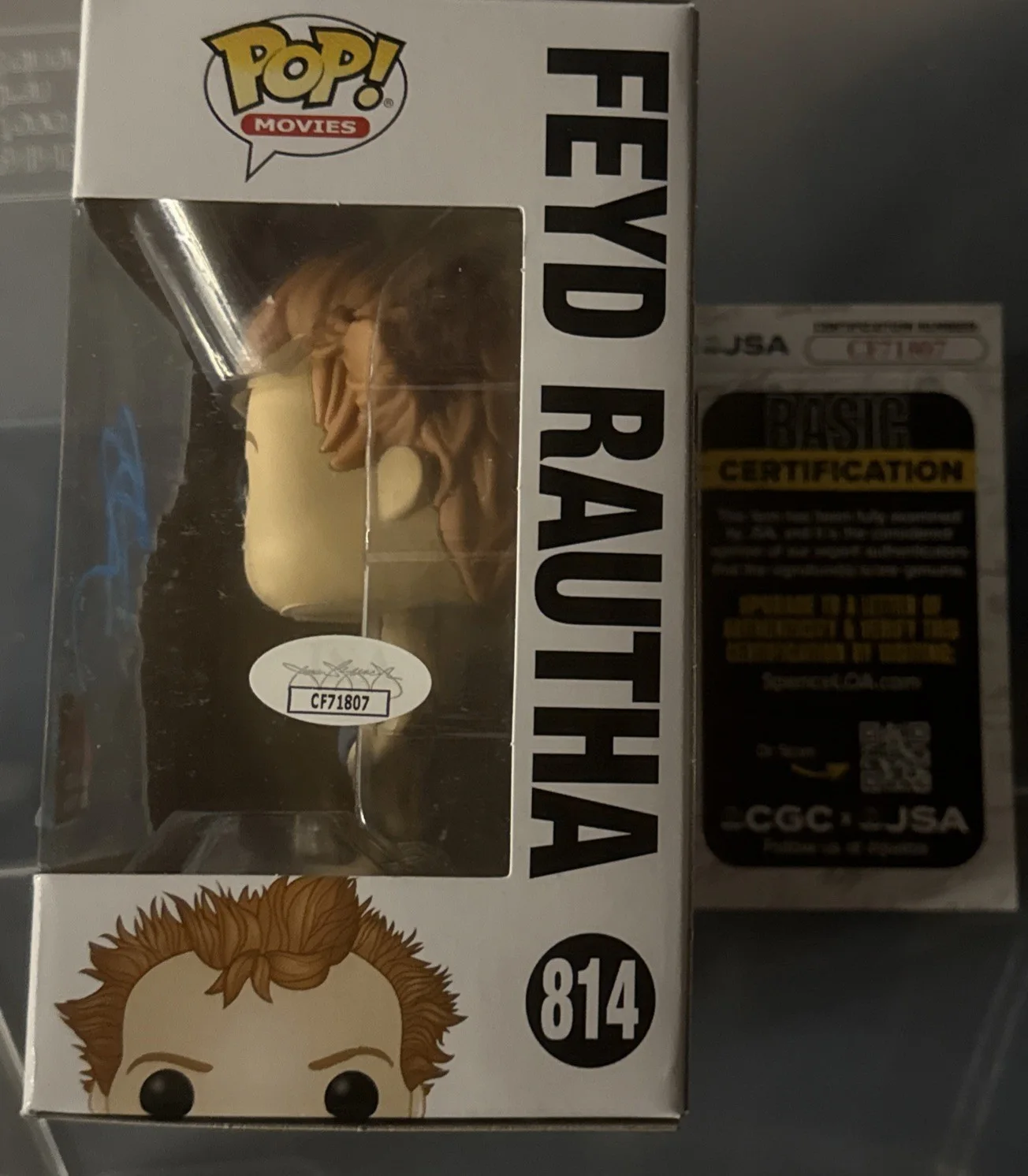 Austin Butler — Austin Butler Signed Autograph Funko Pop 814 Feyd-Rautha Dune JSA COA AUTHENTIC, изображение 2