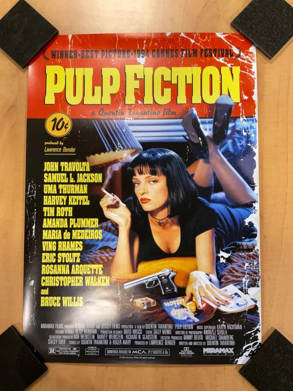 Pulp Fiction poster 16.5 x 23 inches, image 2