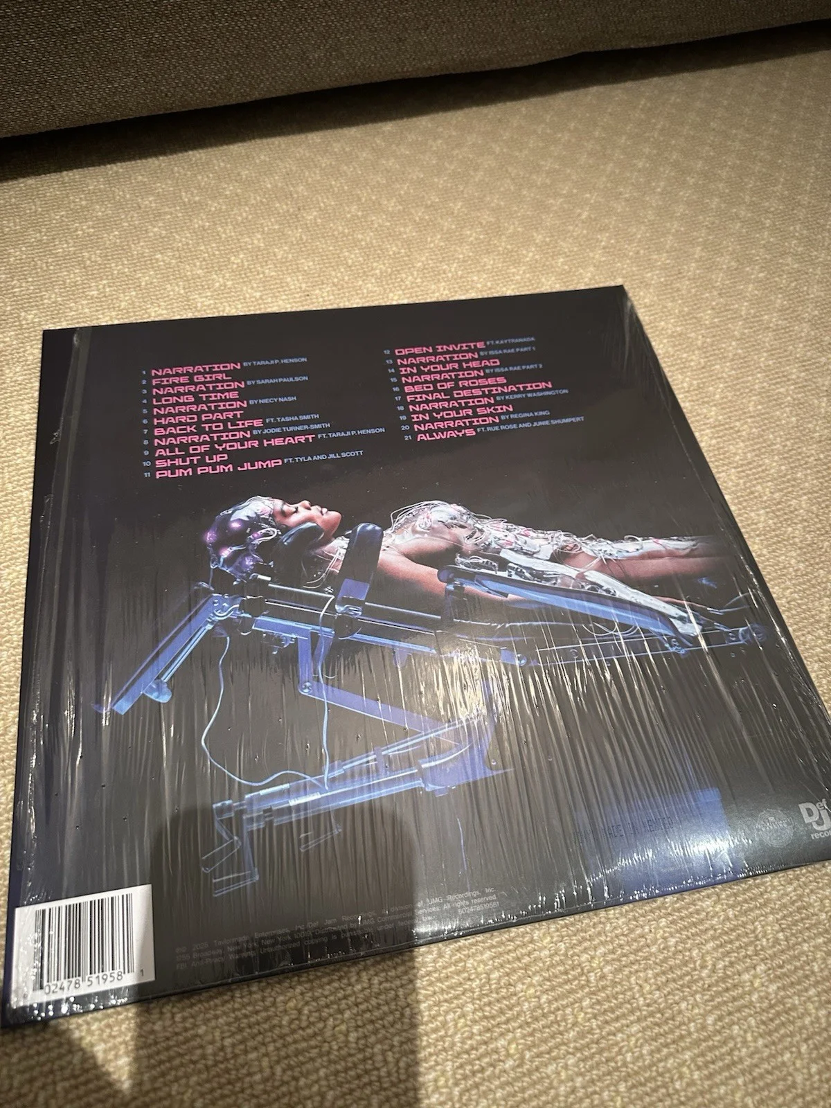 Teyana Taylor Signed Escape Room Vinyl, image 2
