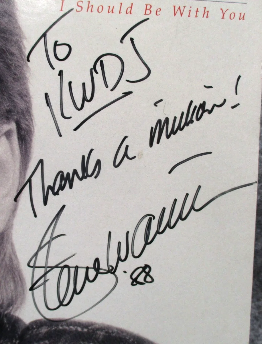 STEVE WARINER Autograph Signed 1988 Vinyl Record Jacket Country, изображение 2