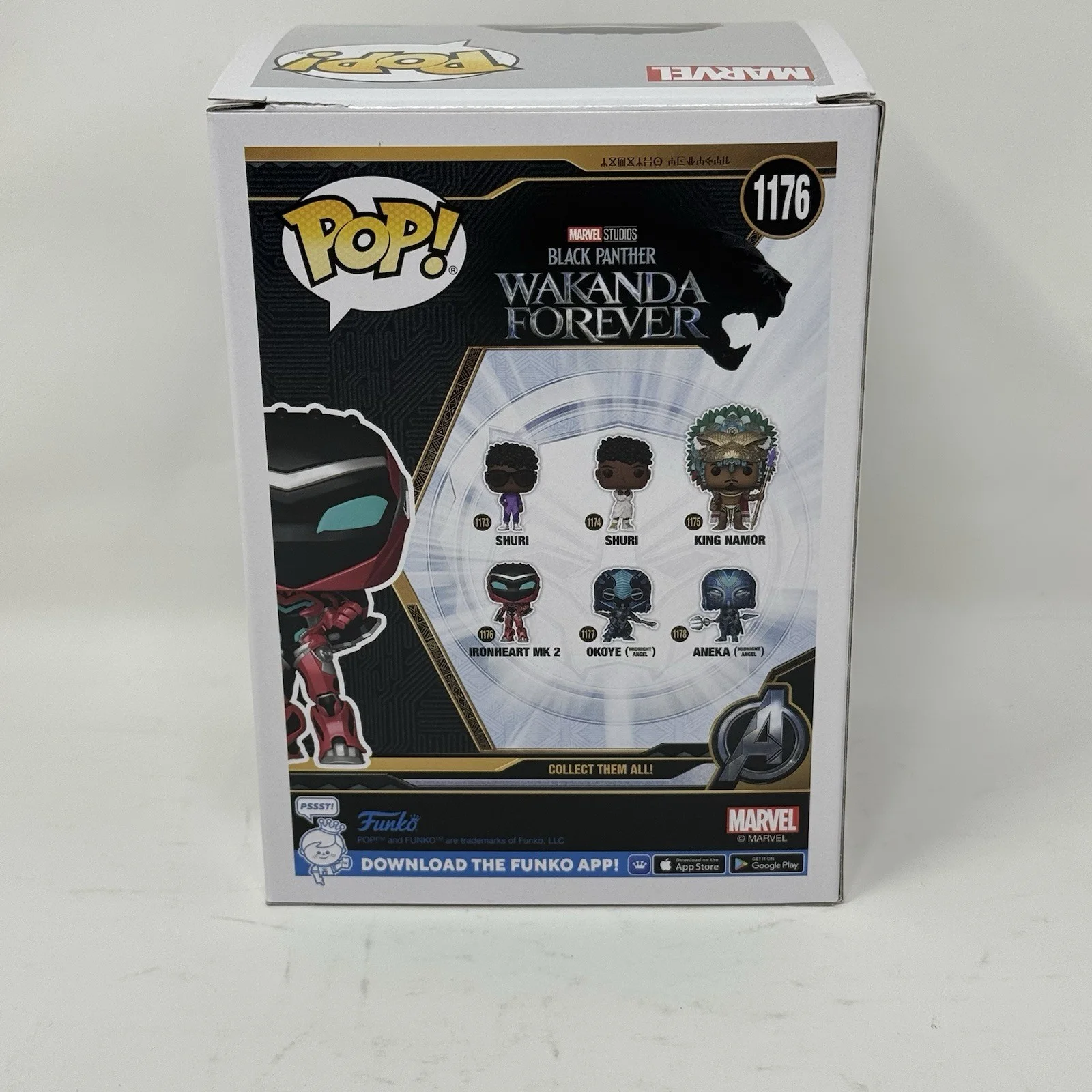 Dominique Thorne — Dominique Thorne Signed Black Panther Ironheart MK 2 Funko Pop Marvel BAS COA, изображение 5