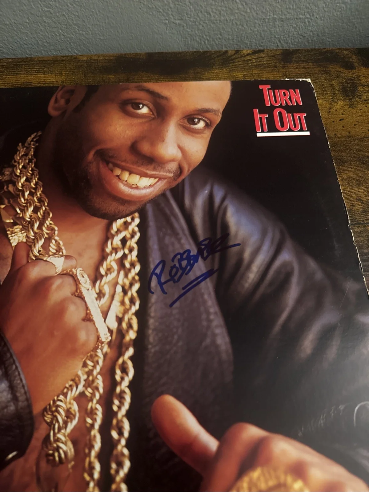 Rob Base Signed Turn It Out 12" Vinyl Record Hip Hop Rap Beckett Coa, изображение 2