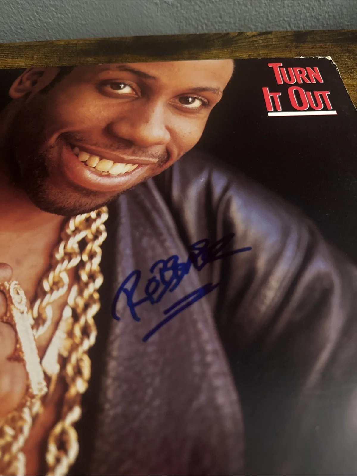Rob Base Signed Turn It Out 12" Vinyl Record Hip Hop Rap Beckett Coa, изображение 3