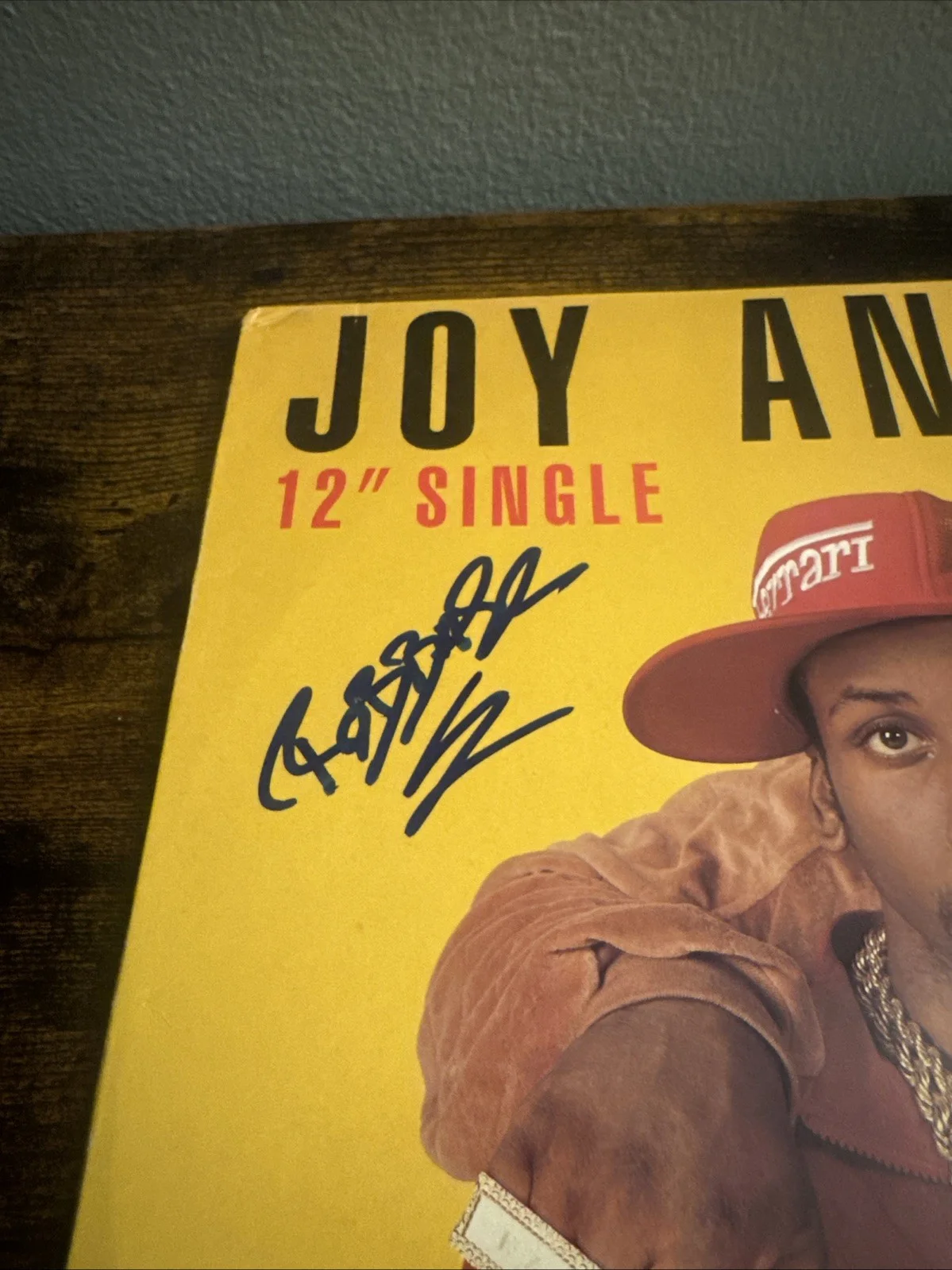 Rob Base Signed Joy And Pain Remix 12" Vinyl Record Hip Hop Rap Beckett Coa, image 3