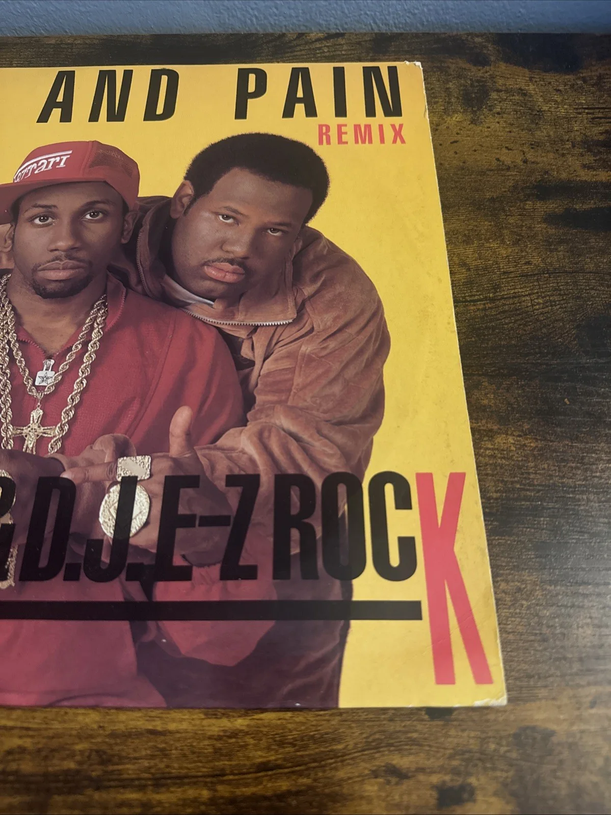 Rob Base Signed Joy And Pain Remix 12" Vinyl Record Hip Hop Rap Beckett Coa, image 5