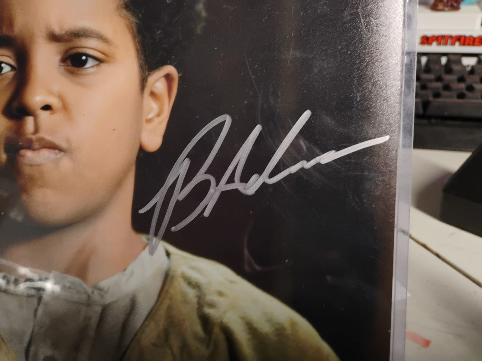Brandon Quinton Adams — The People Under the Stairs Fool Autograph 8x10 - Brandon Quinton Adams - w/ COA, изображение 2
