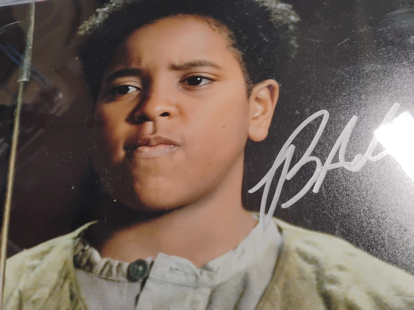 Brandon Quinton Adams — The People Under the Stairs Fool Autograph 8x10 - Brandon Quinton Adams - w/ COA, изображение 4