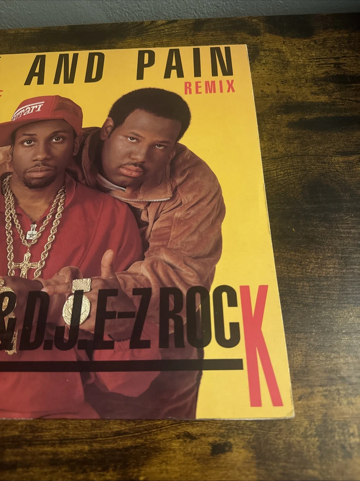 Rob Base Signed Joy And Pain Remix 12" Vinyl Record Hip Hop Rap Beckett Coa, image 4