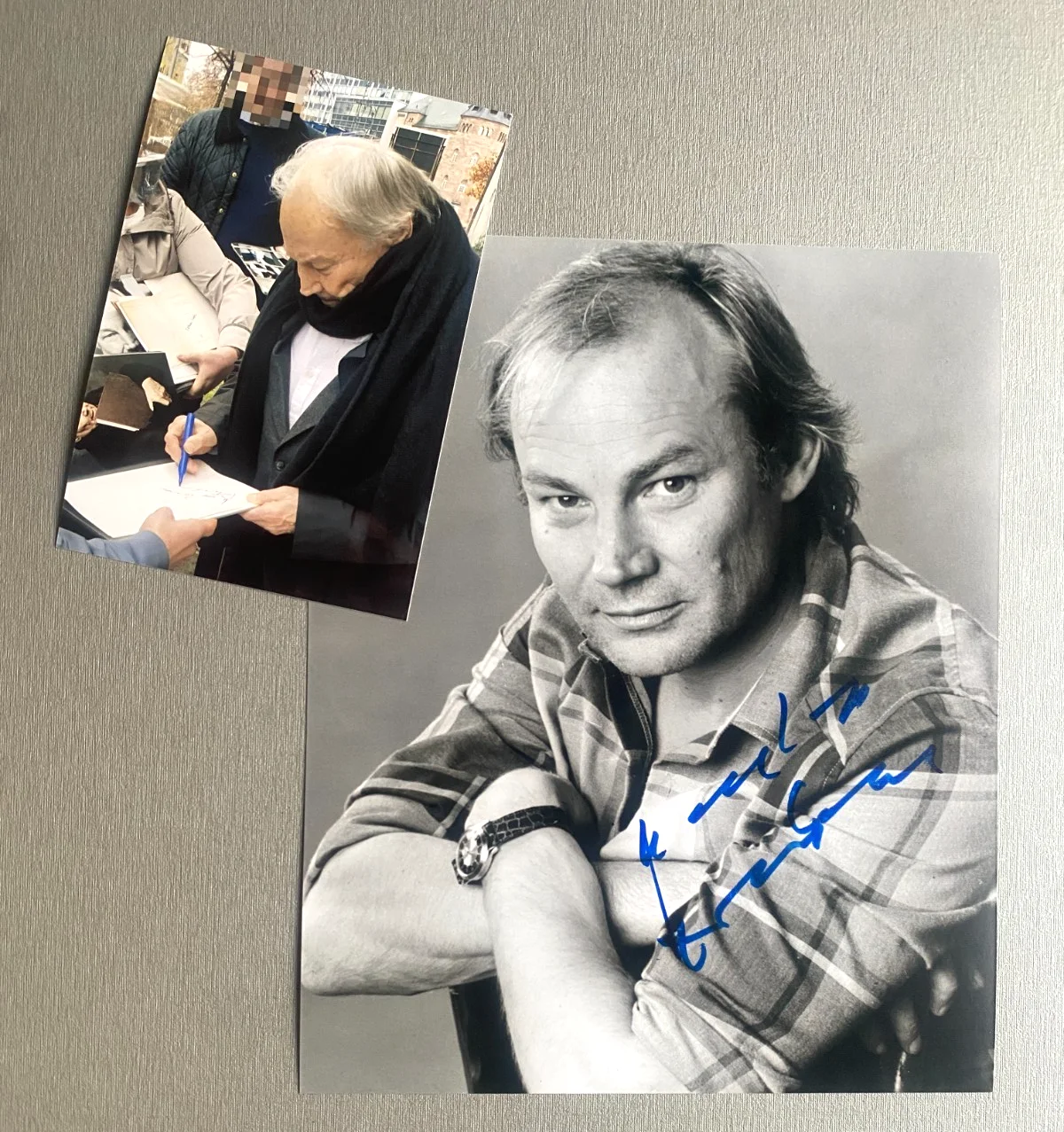 Klaus Maria Brandauer — KLAUS MARIA BRANDAUER "James Bond" signed in person autograph photo 8x10