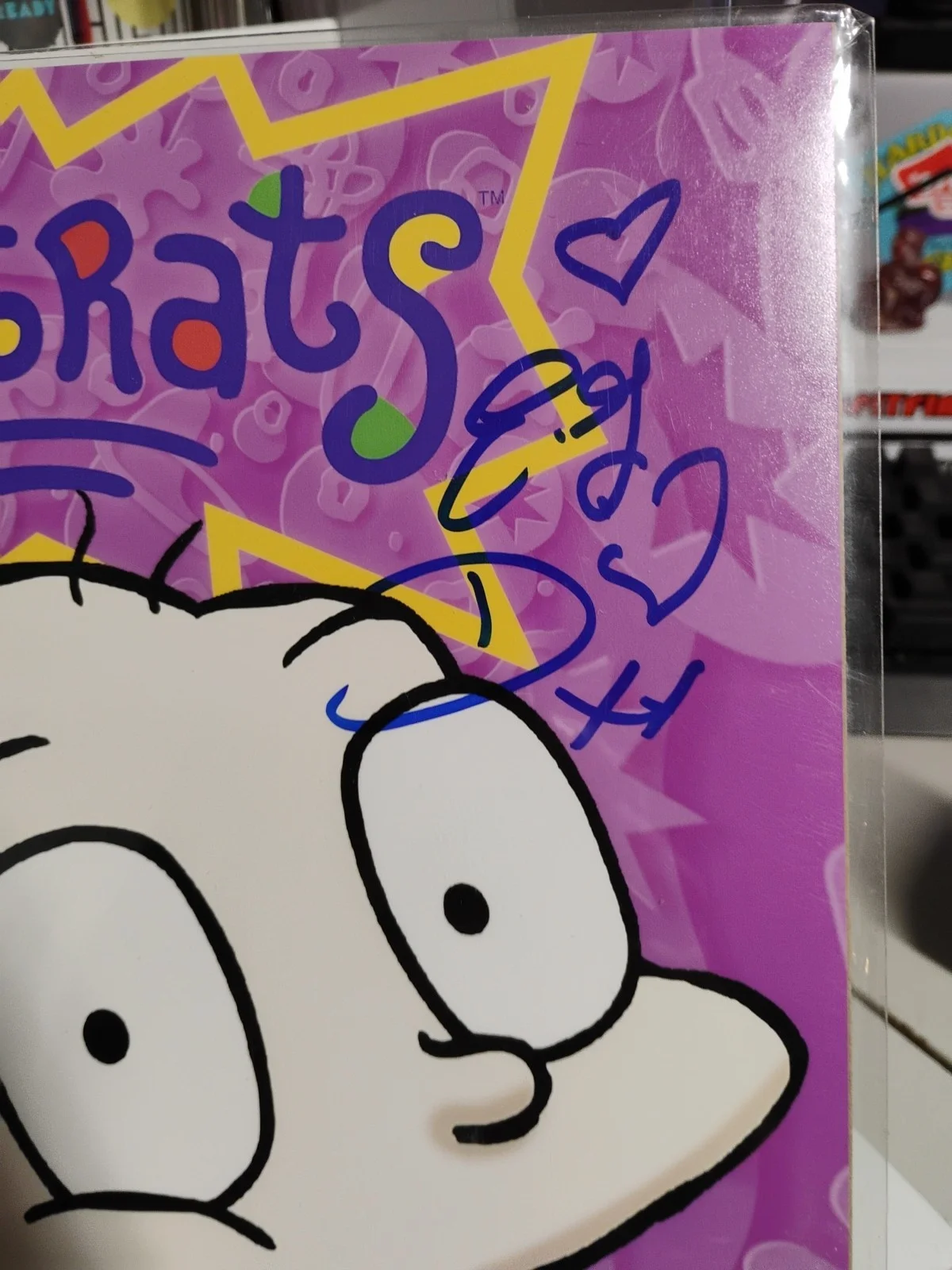 E. G. DAILY AUTOGRAPHED 8X10 COLOR PHOTO (RUGRATS) - BECKETT COA!, изображение 2