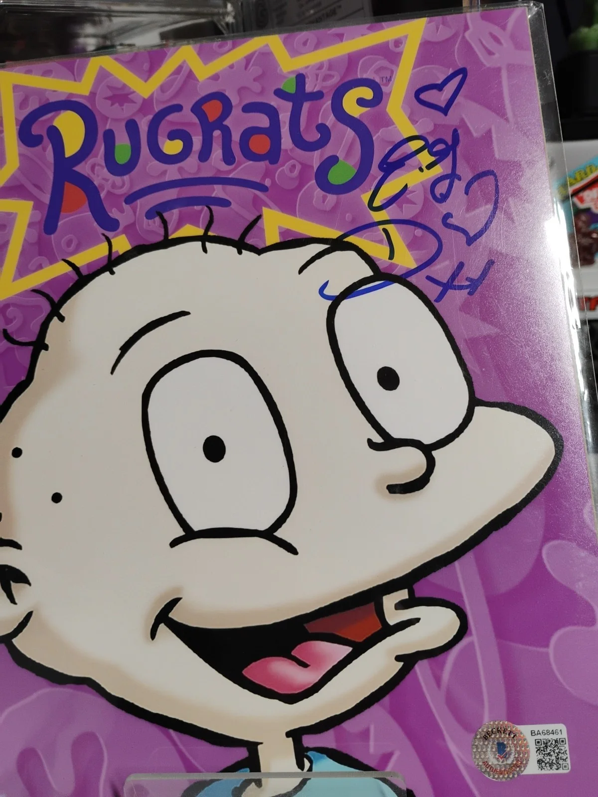 E. G. DAILY AUTOGRAPHED 8X10 COLOR PHOTO (RUGRATS) - BECKETT COA!, изображение 4