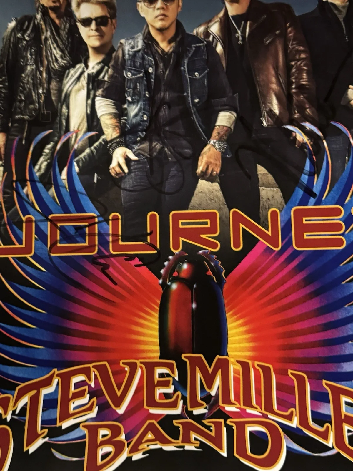 Journey Autographed 11x17 poster Band members signed COA 💯 guaranteed, изображение 5