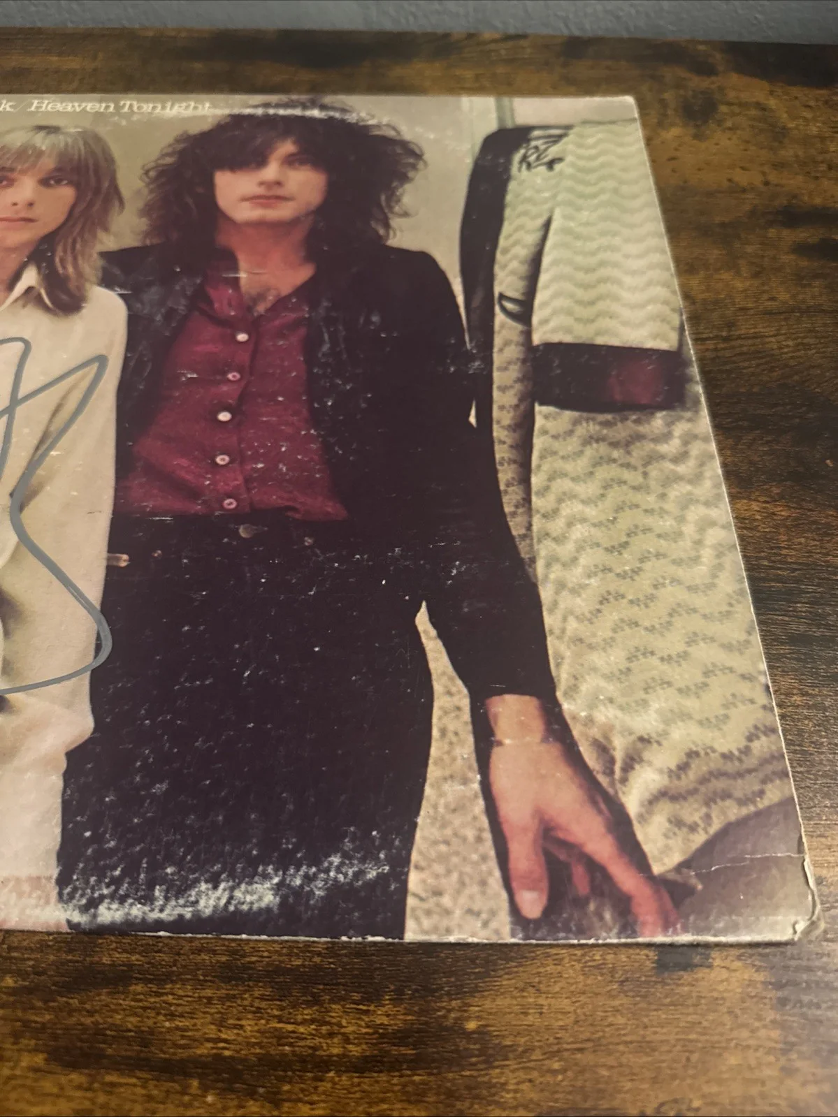 Rick Nielsen Signed Autographed Vinyl LP Heaven Tonight Cheap Trick Beckett Coa, image 5