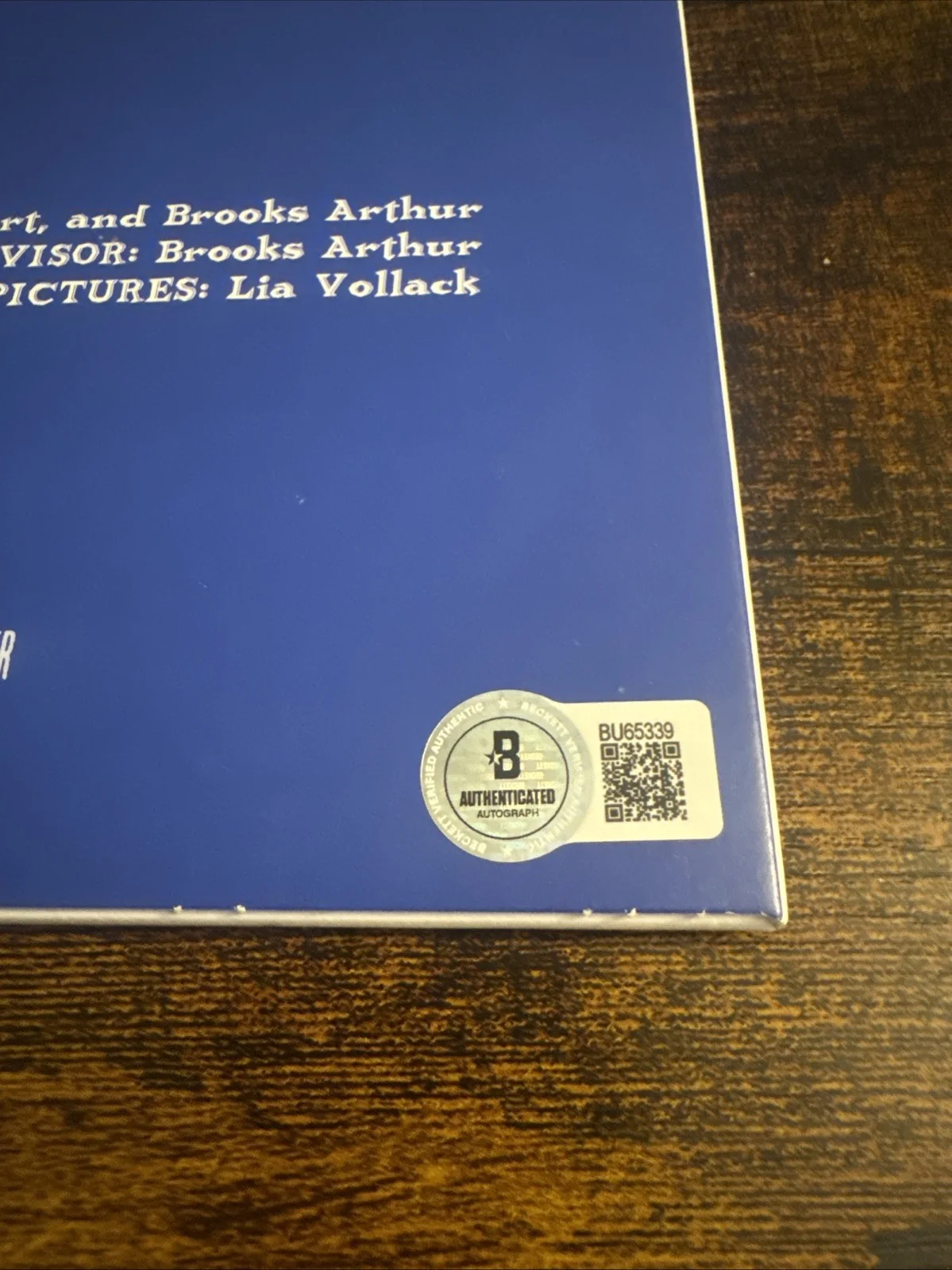 Adam Sandler Eight Crazy Nights Autographed Vinyl Album Soundtrack Signed Bas, изображение 5