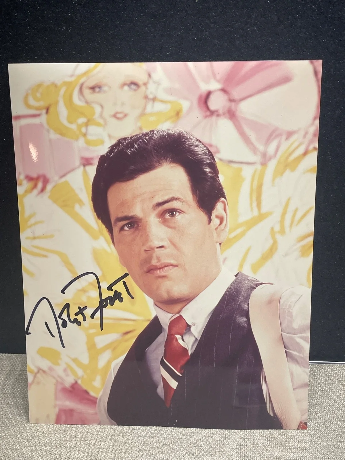 Robert Forster — Robert Forster Autographed Color Photograph Tie and Vest 8x10, image 2