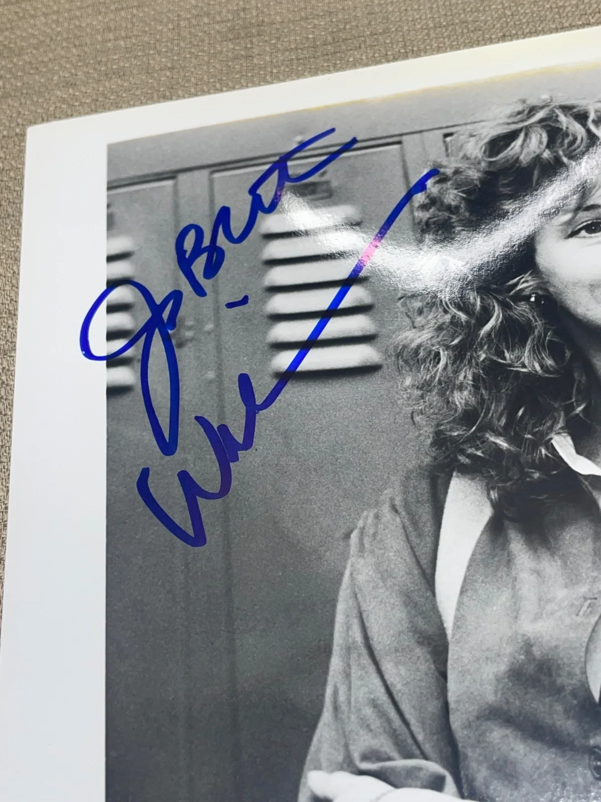 JoBeth Williams — JOBETH WILLIAMS Autographed pair Photos from Teachers and High Society B&W, изображение 5