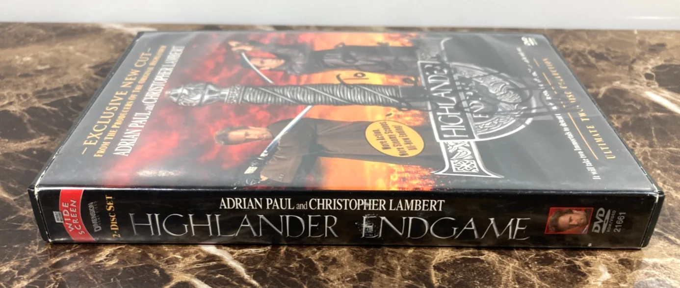 Adrian Paul — Highlander Endgame DVD SIGNED By Adrian Paul Autograph Duncan Macleod 2-Disc, изображение 5