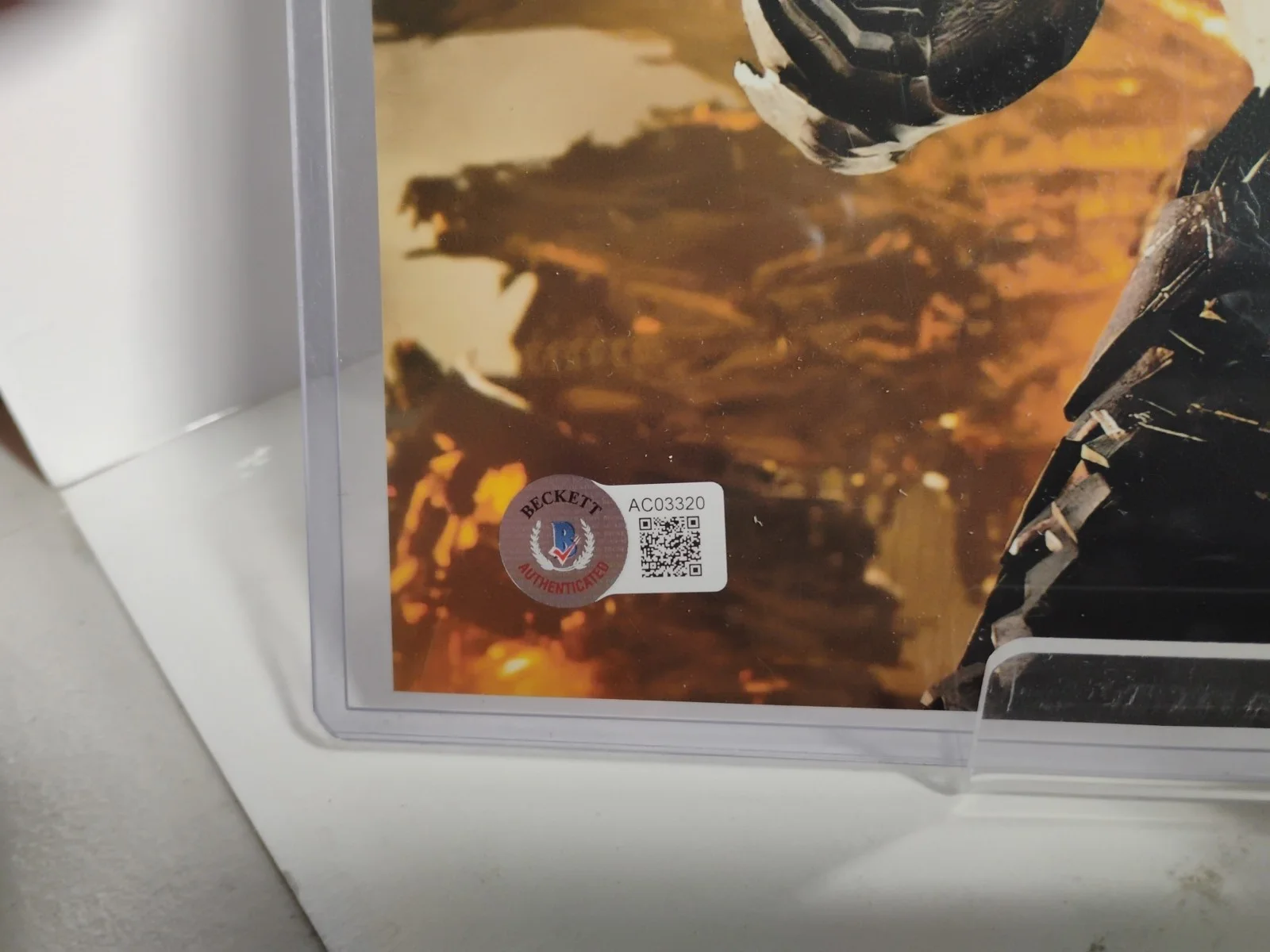 Ray Porter — Justice League Darkseid Autograph 8x10 Signed - Ray Porter - Beckett COA, изображение 3