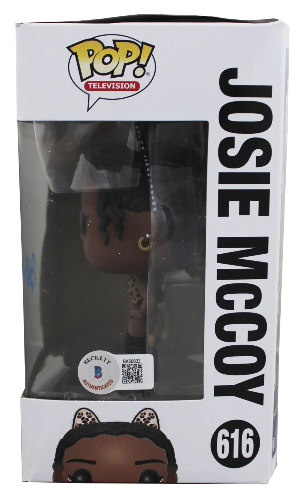 Ashleigh Murray — Ashleigh Murray Riverdale Signed Josie McCoy #616 Funko Pop Figure BAS #BK66803, изображение 3