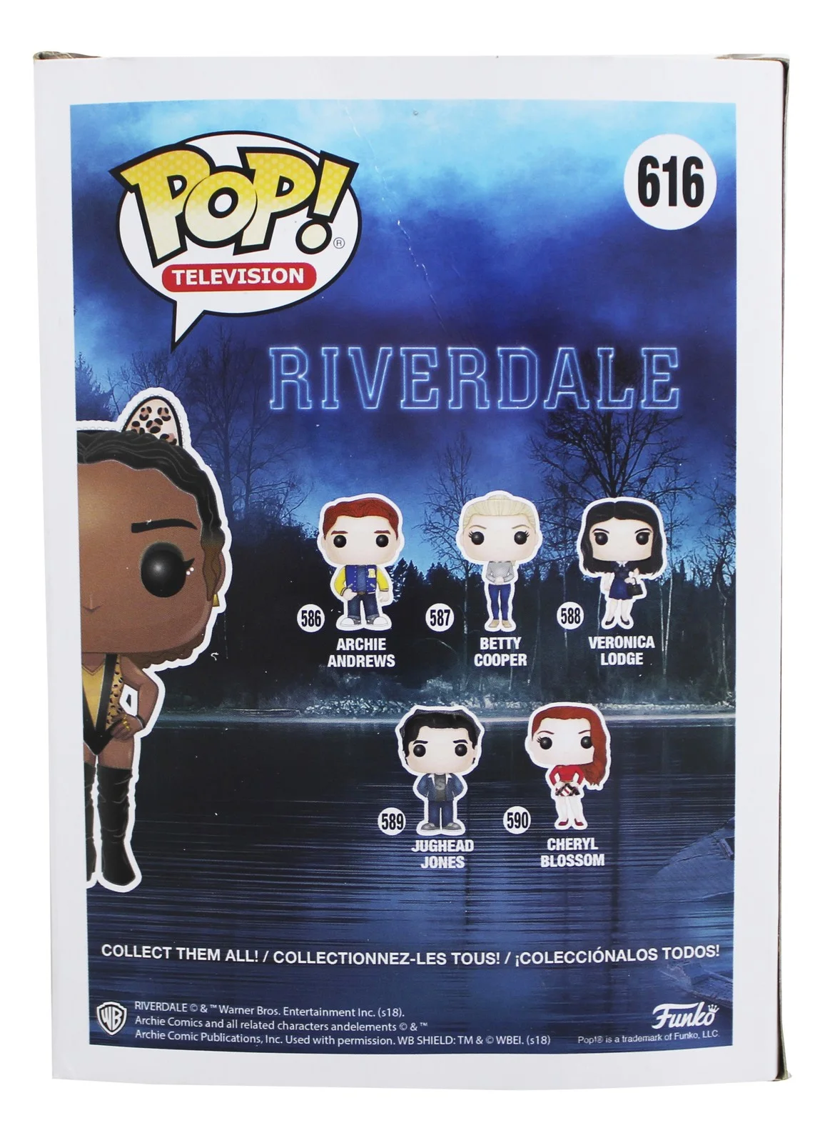 Ashleigh Murray — Ashleigh Murray Riverdale Signed Josie McCoy #616 Funko Pop Figure BAS #BK66803, изображение 4