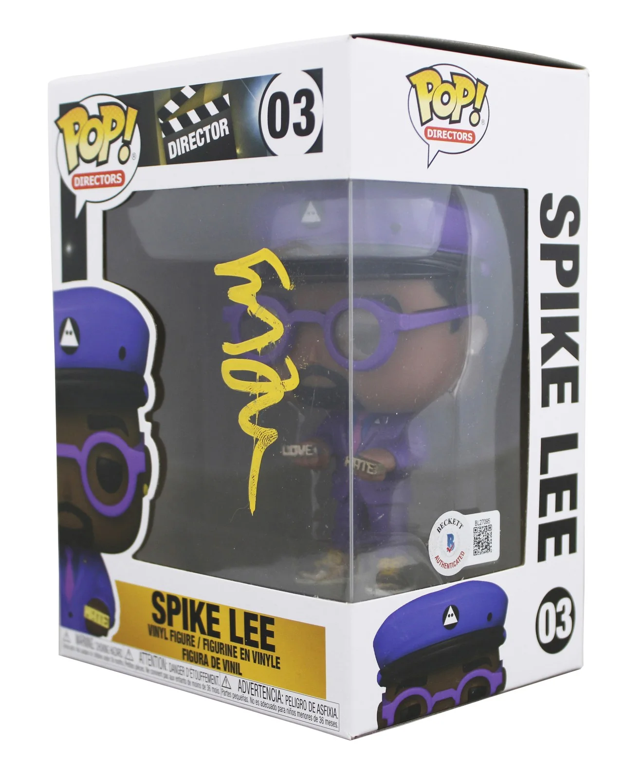 Spike Lee — Spike Lee Authentic Signed Director #03 Funko Pop Vinyl Figure BAS #BL27095, image 2