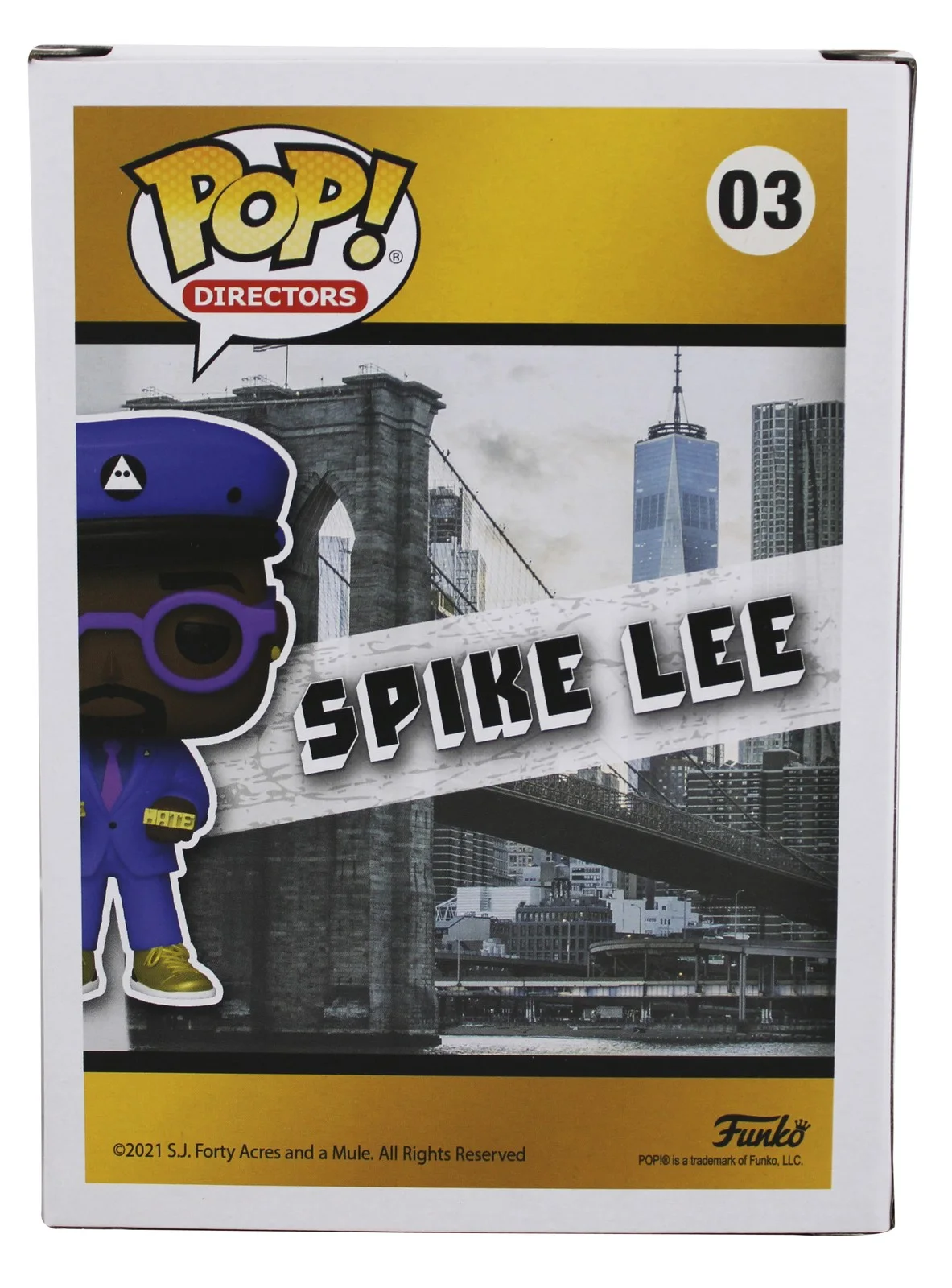 Spike Lee — Spike Lee Authentic Signed Director #03 Funko Pop Vinyl Figure BAS #BL27095, image 4