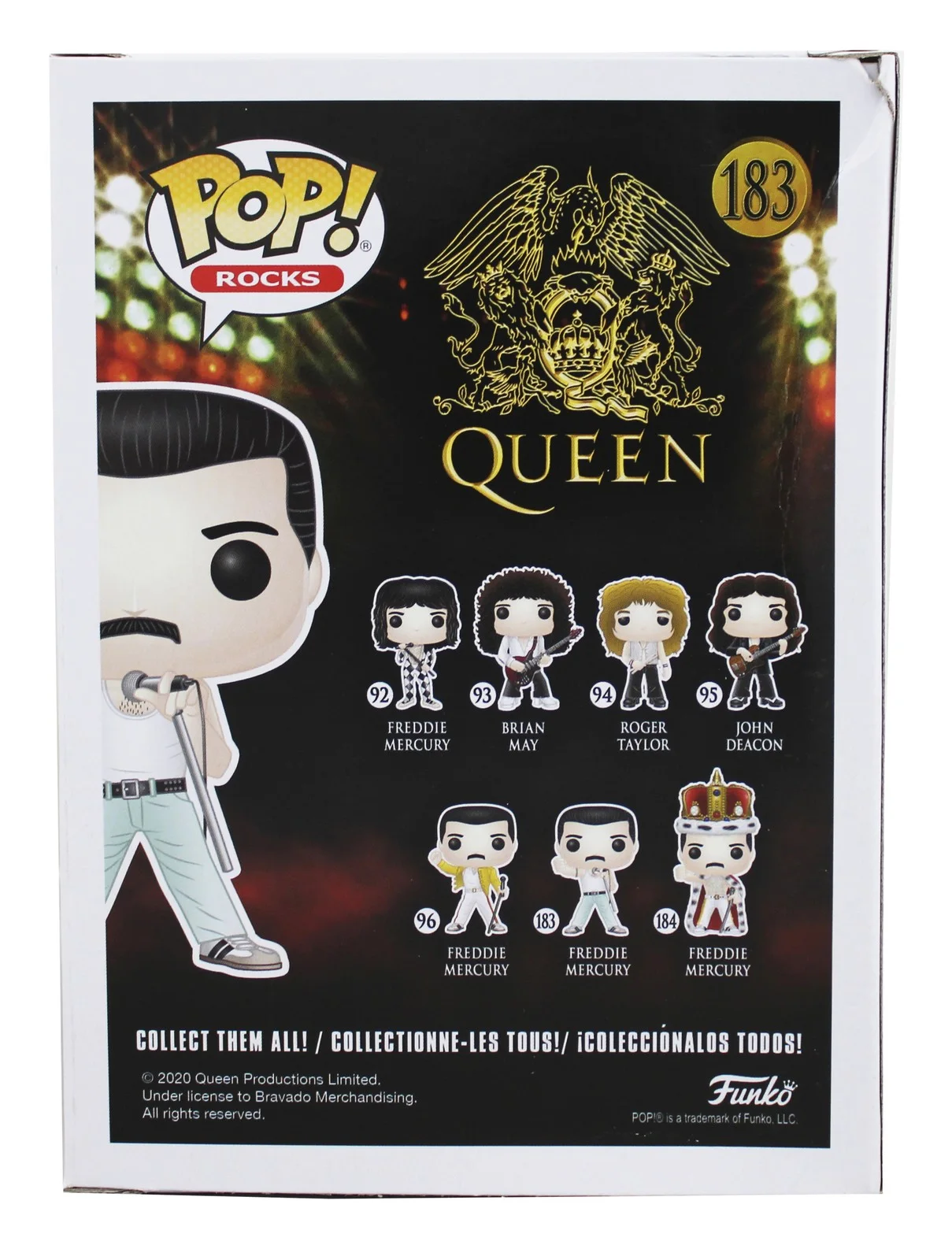 Rami Malek — Rami Malek Bohemian Rhapsody Signed #183 Funko Pop Vinyl Figure BAS #BH32364, image 4