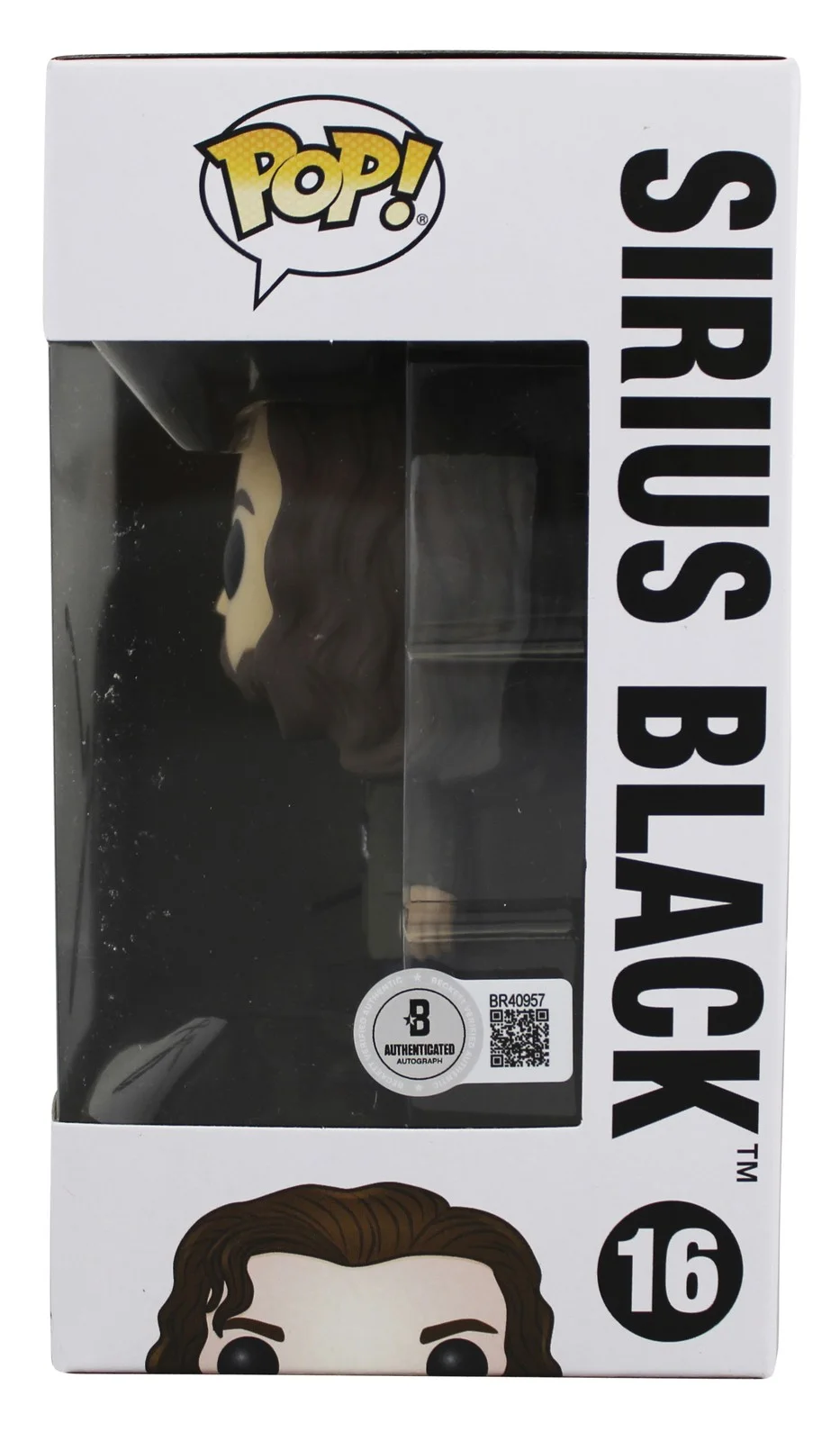 Gary Oldman — Gary Oldman Harry Potter Signed Sirius Black #16 Funko Pop Figure BAS #BR40957, изображение 3